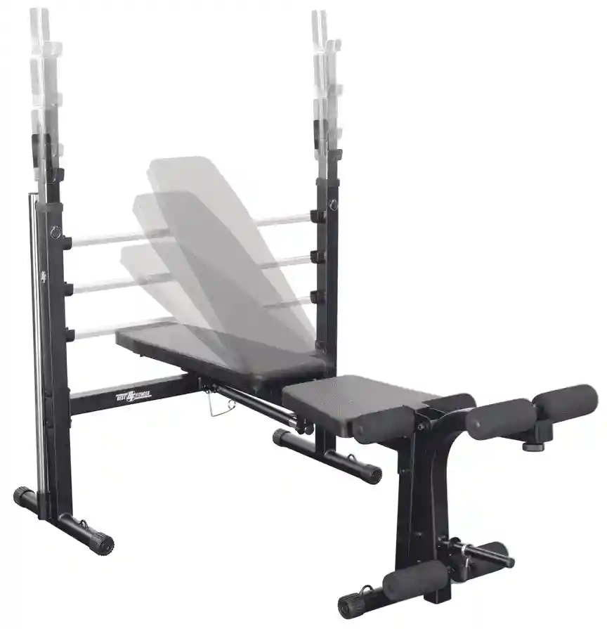 Body-Solid BFOB10B Best Fitness Olympic Bench w/ Leg Developer (New) - Image 4