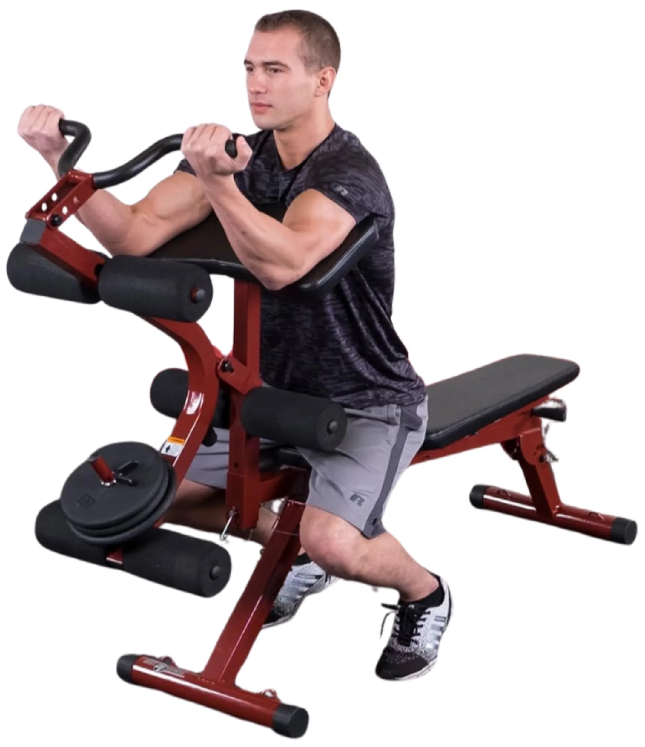 Body-Solid BFPL10R Best Fitness Leg Developer & Preacher Curl Attachment (New) - Image 3