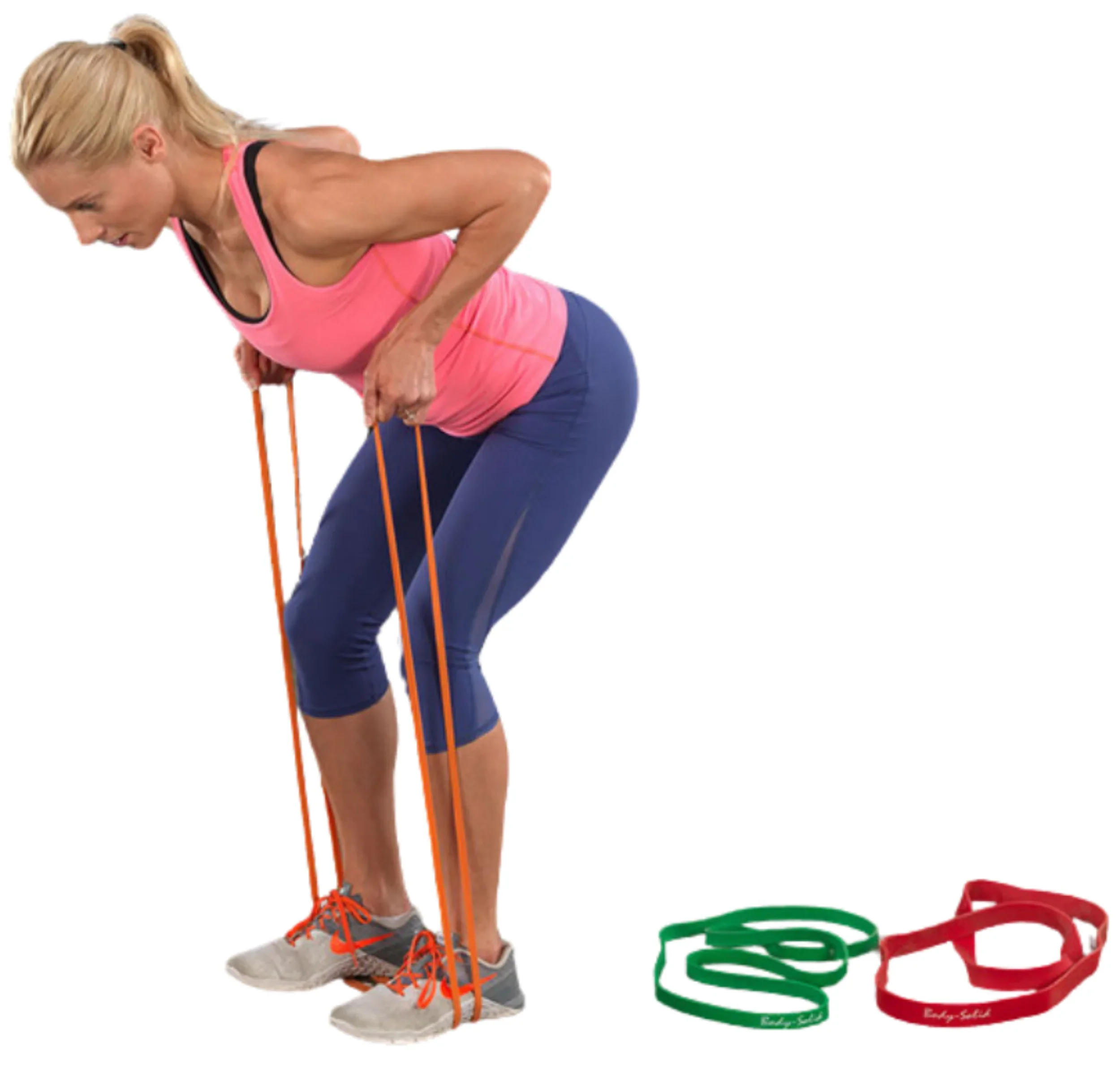 Body Solid BSTB5 Tools Resistance Band - 2 1/2" Purple (New) - Image 2