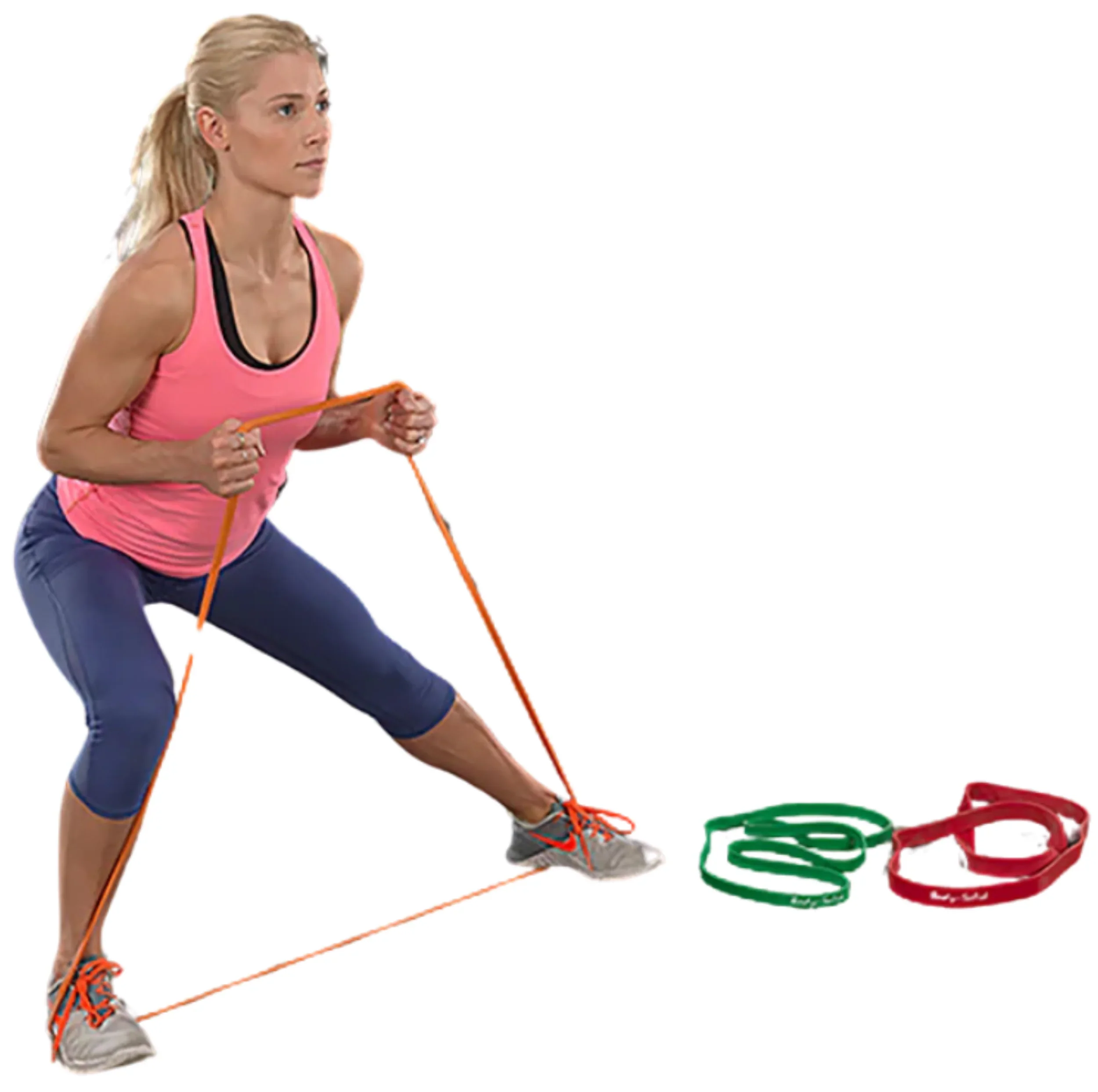Body Solid BSTB5 Tools Resistance Band - 2 1/2" Purple (New) - Image 3