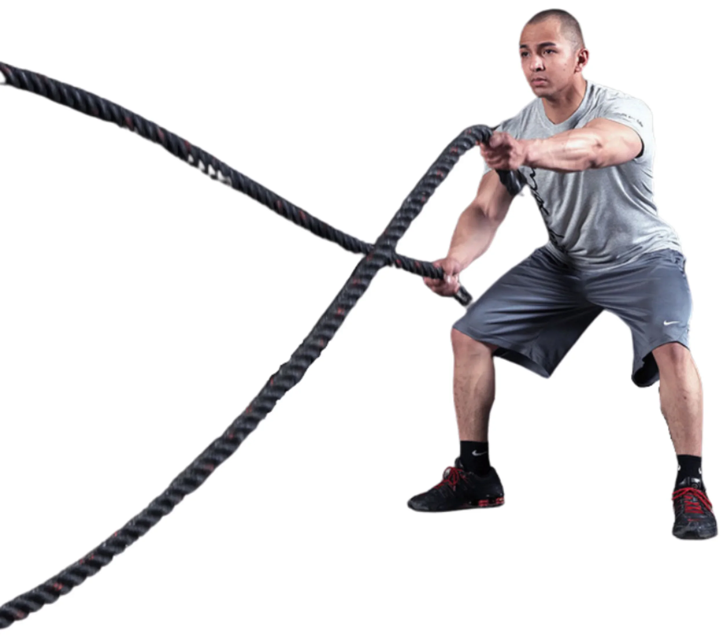 Body-Solid BSTBR2050 Fitness Training Rope 2 in. dia. - 50 ft. (New) - Image 3