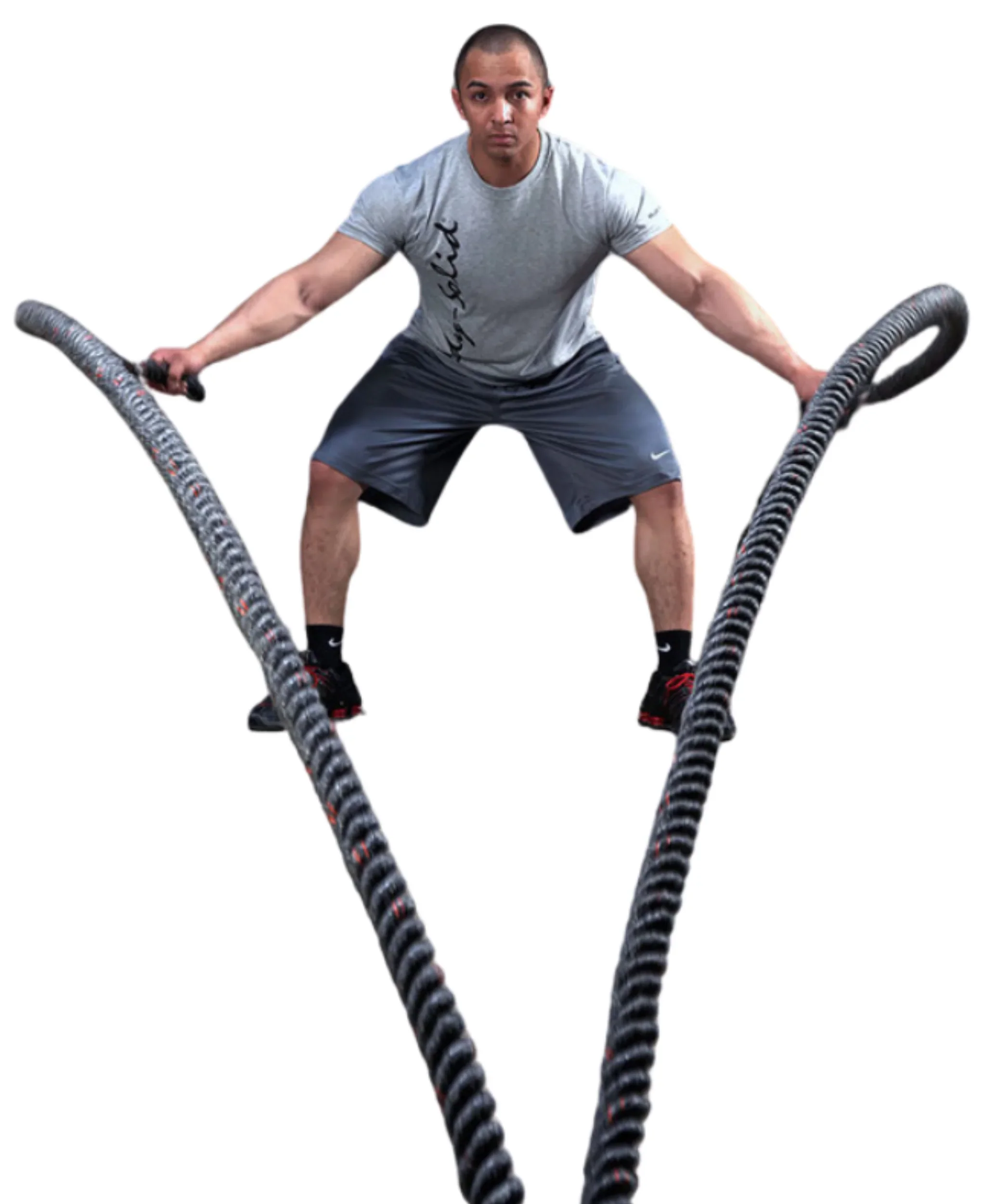 Body-Solid BSTBR2050 Fitness Training Rope 2 in. dia. - 50 ft. (New) - Image 4