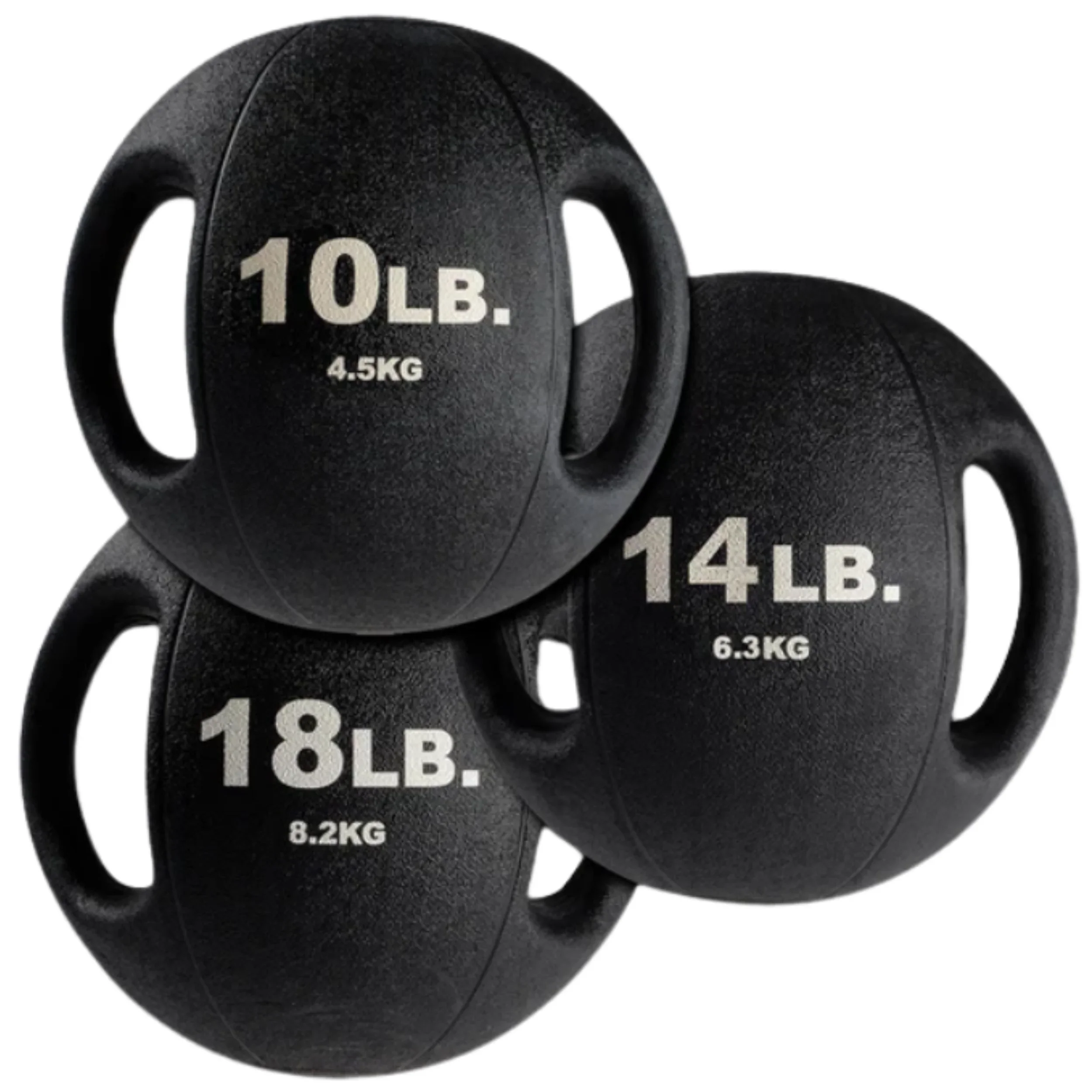 Body Solid BSTDMB20 Dual-Grip Medicine Ball - 20 lbs. (New) - Image 2