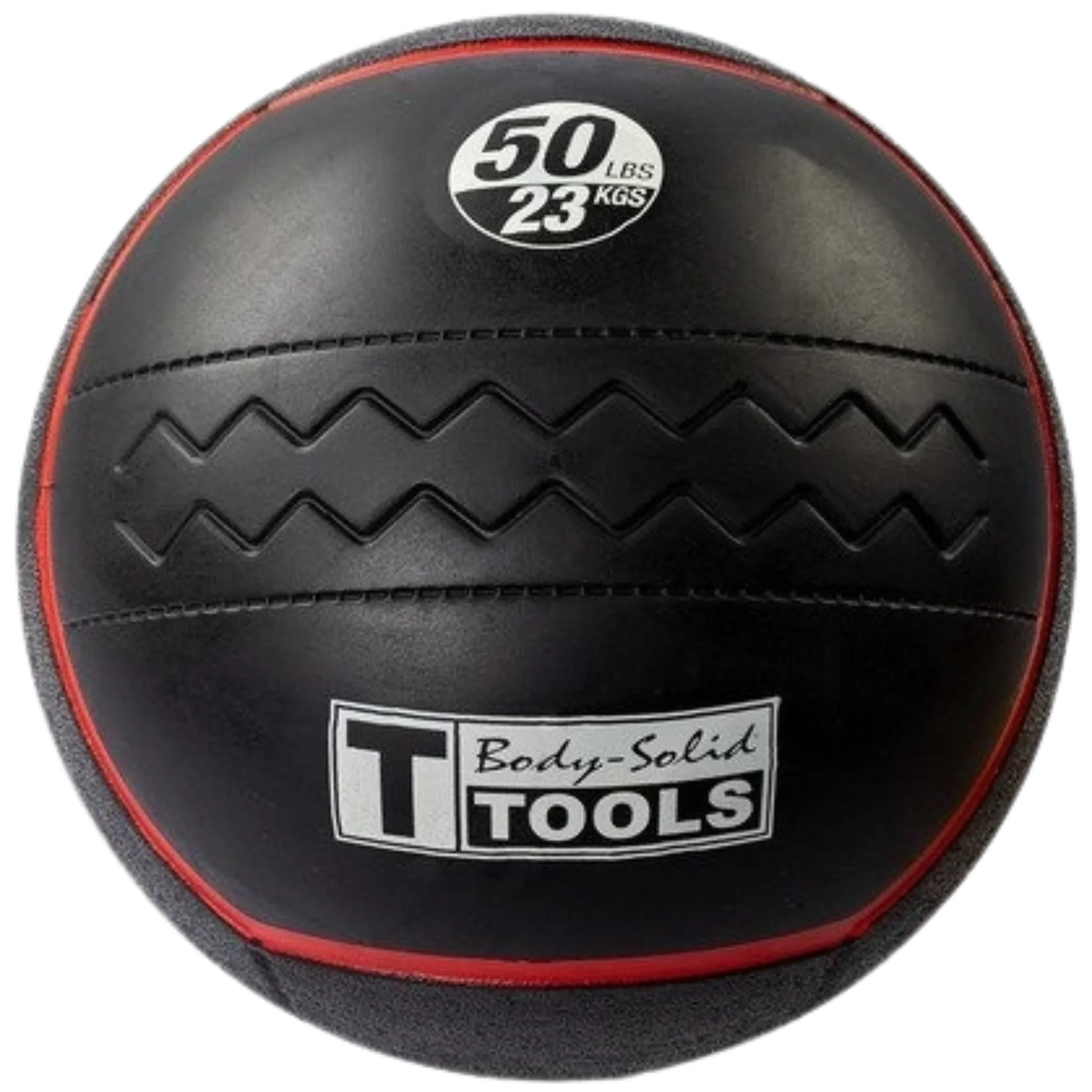 Body-Solid BSTHRB50 50 lbs. Heavy Rubber Ball - Red (New)