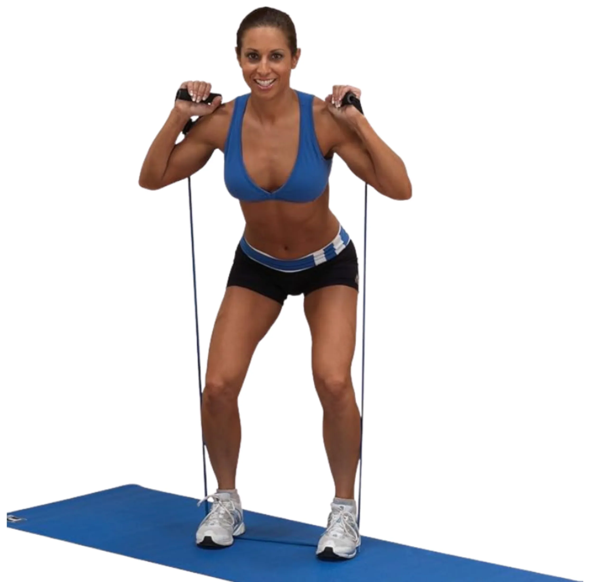 Body-Solid BSTRT4 Resistance Tubes - Heavy Resistance Blue (New) - Image 3