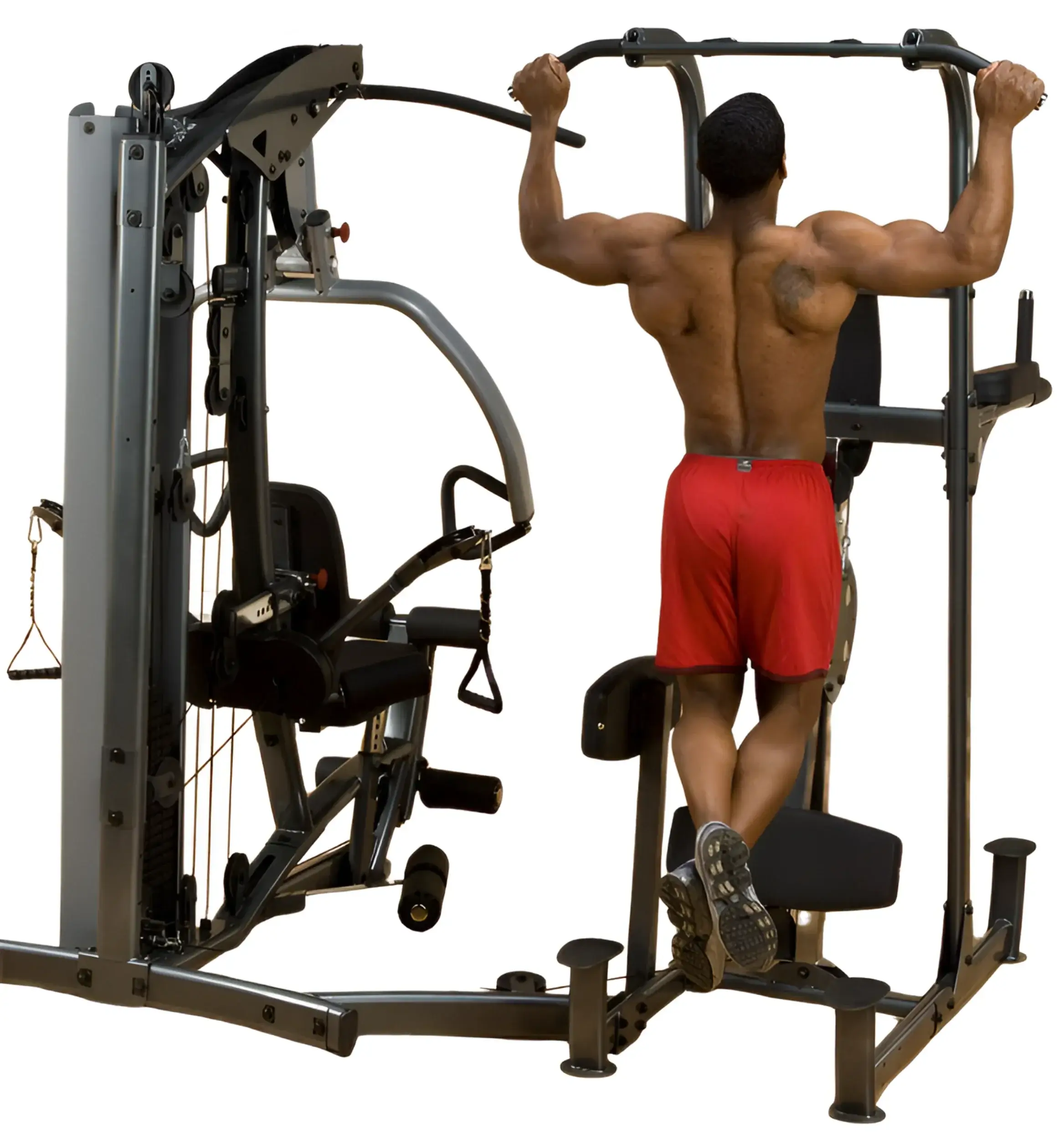 Body-Solid FCDWA FUSION Weight-Assisted Dip & Pull-Up Station (New) - Image 4