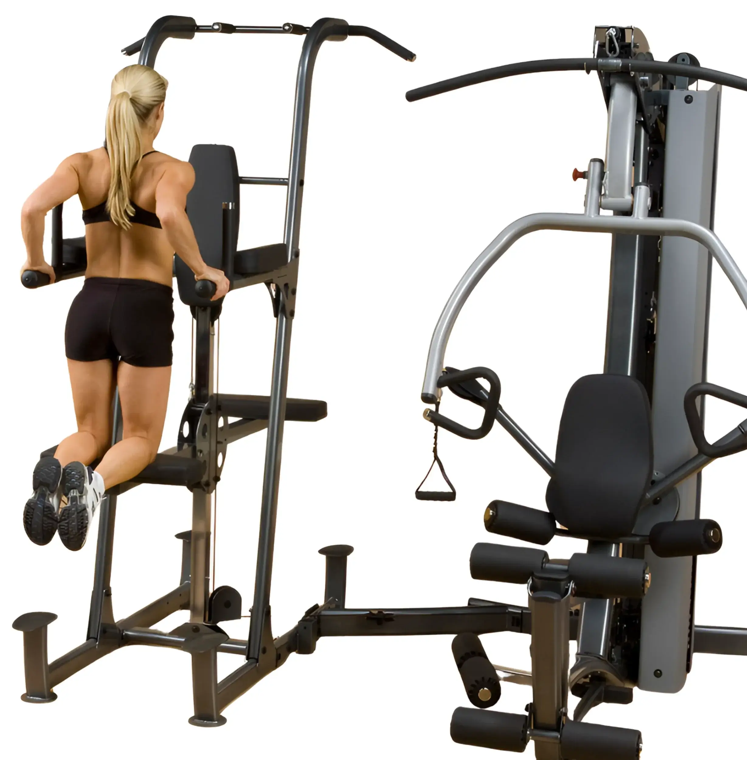 Body-Solid FCDWA FUSION Weight-Assisted Dip & Pull-Up Station (New) - Image 5