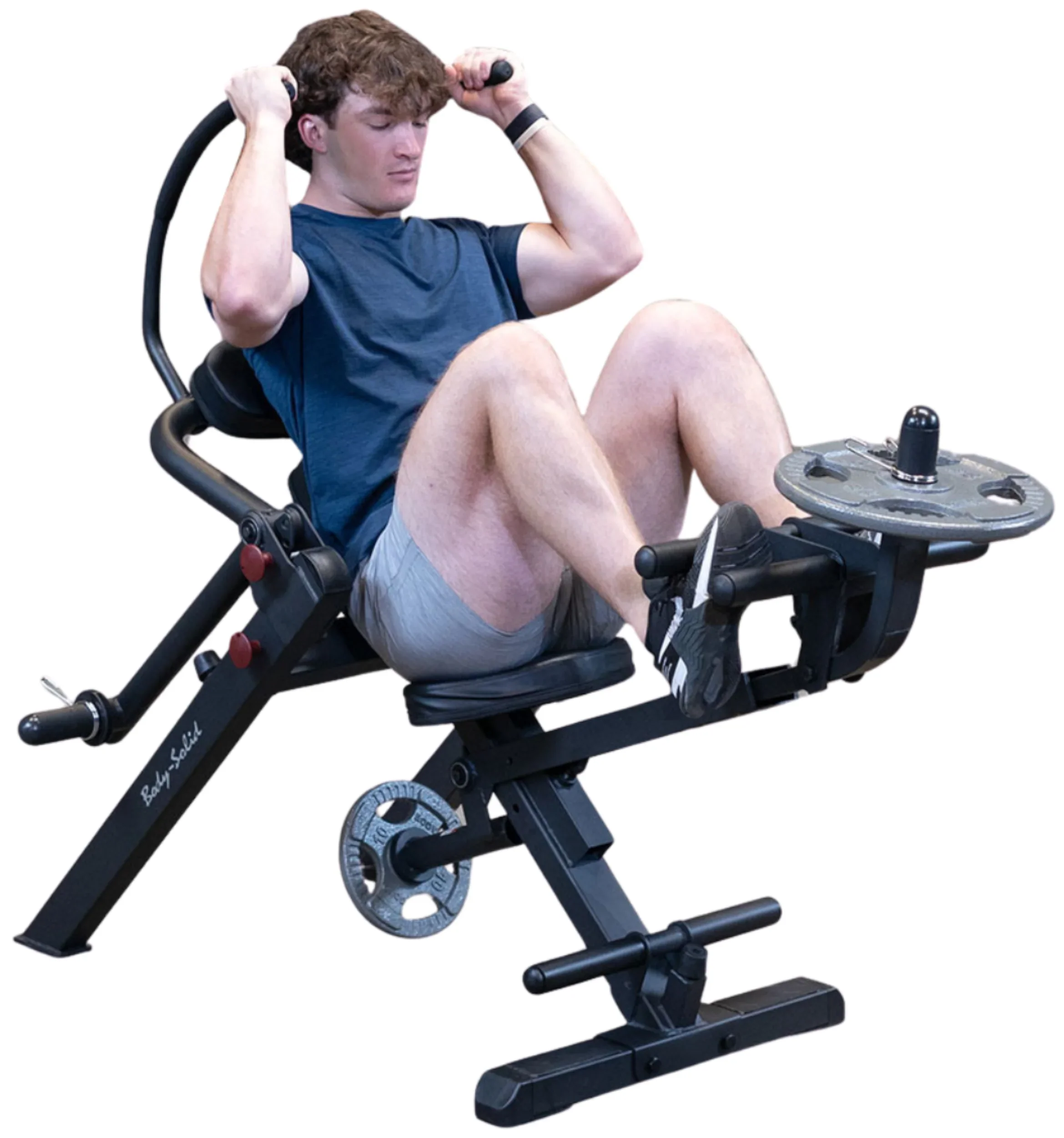 Body-Solid GAB300B Semi-Recumbent Ab Bench (New) - Image 3