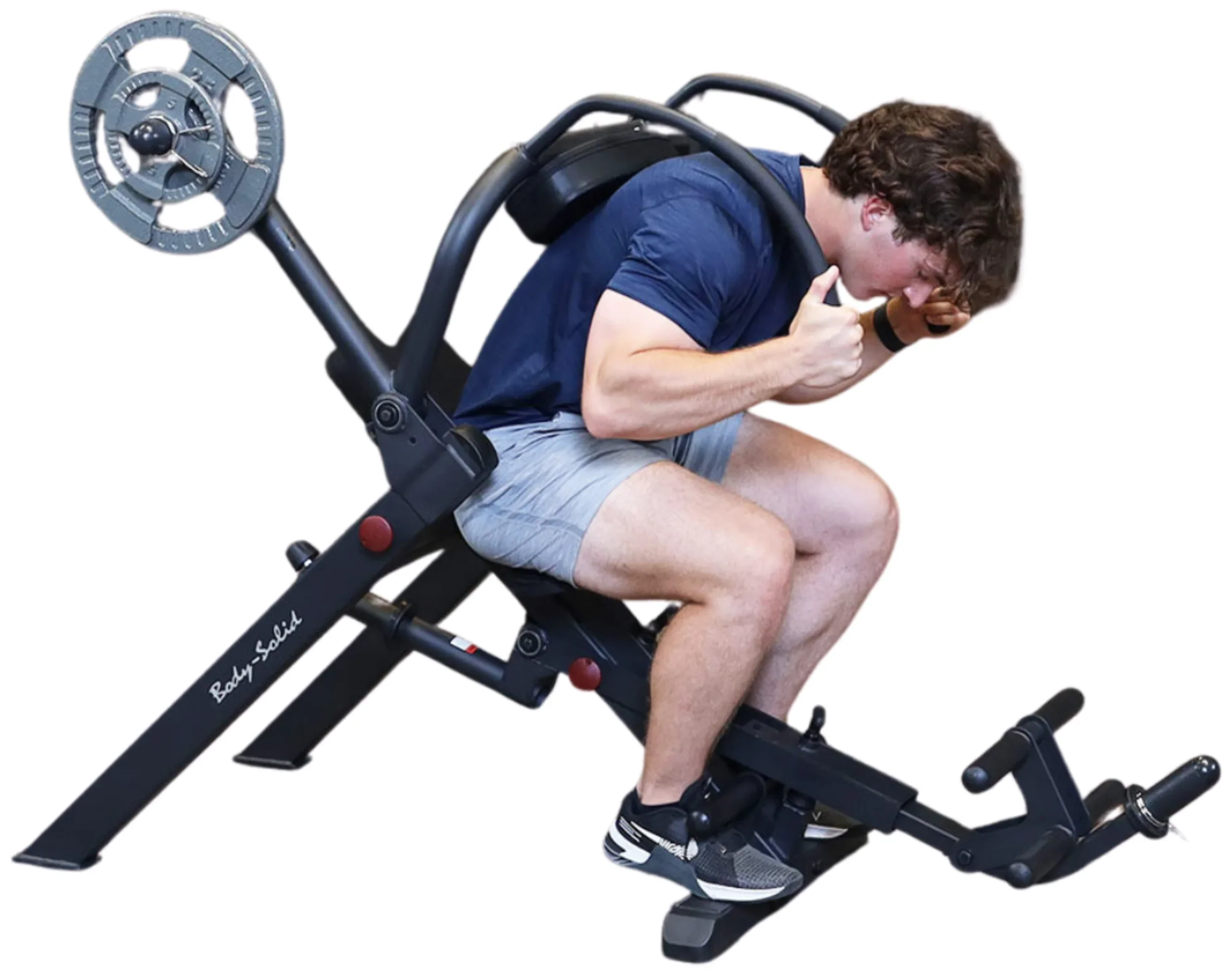 Body-Solid GAB300B Semi-Recumbent Ab Bench (New) - Image 4