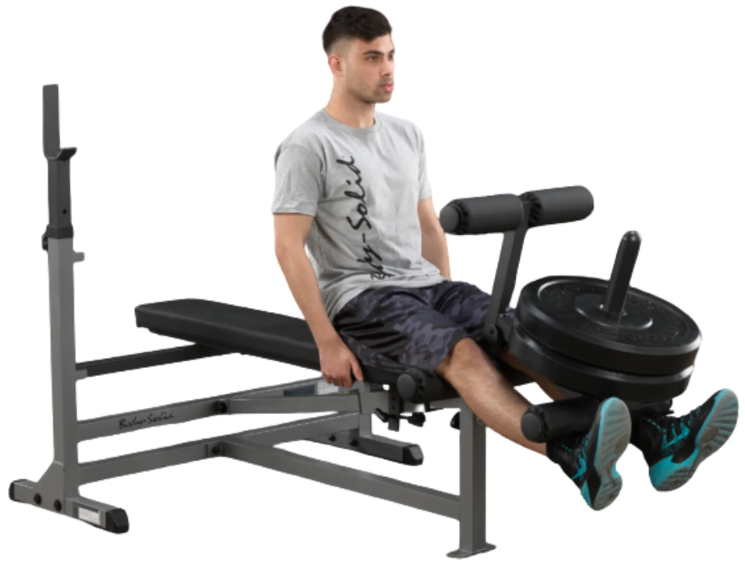 Body-Solid GDIB46LP4 Powercenter Combo Bench Package (New) - Image 8
