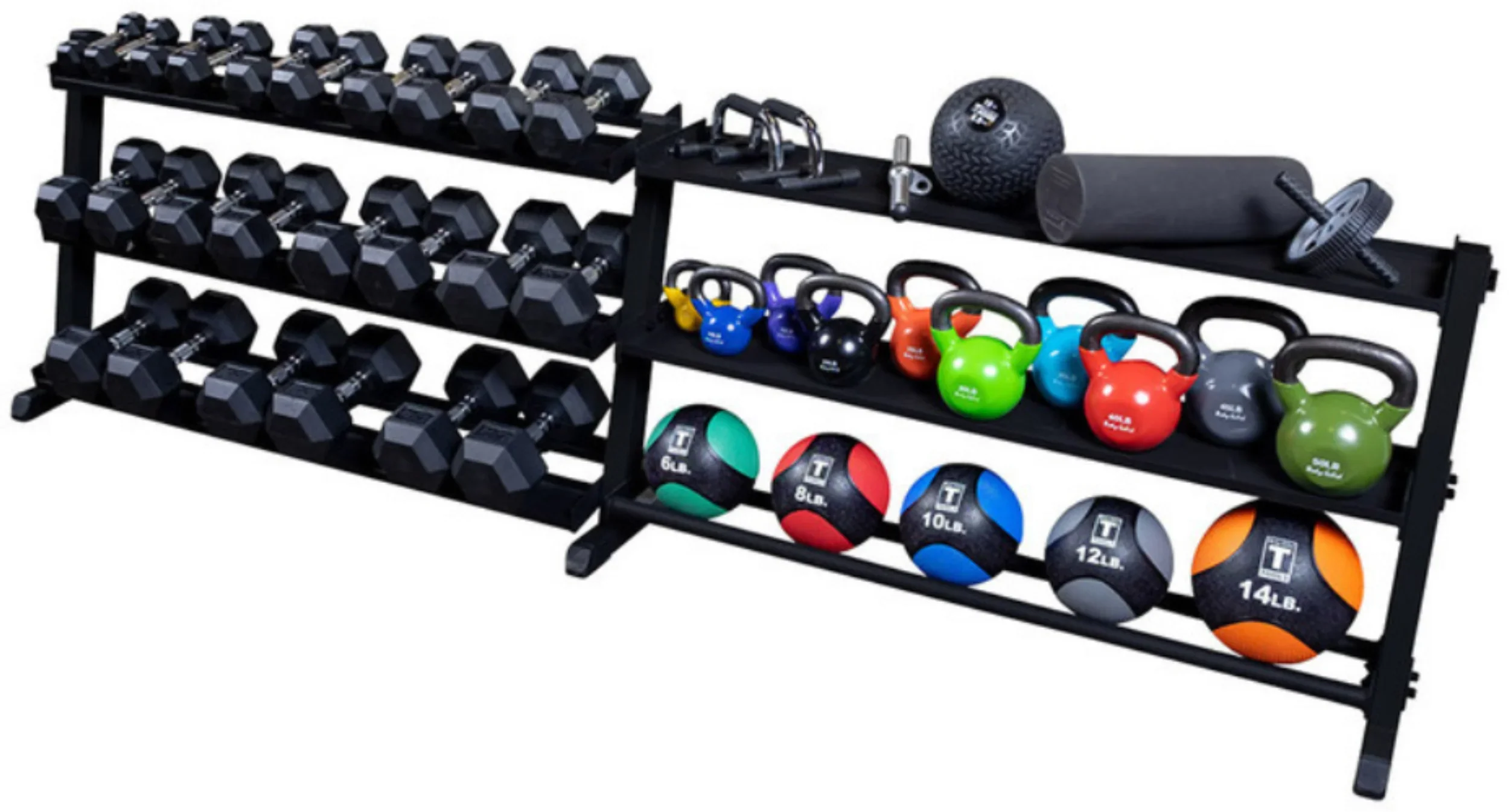 Body-Solid GMRT6B Optional Medicine Ball Shelf for GDR60 (New) - Image 4