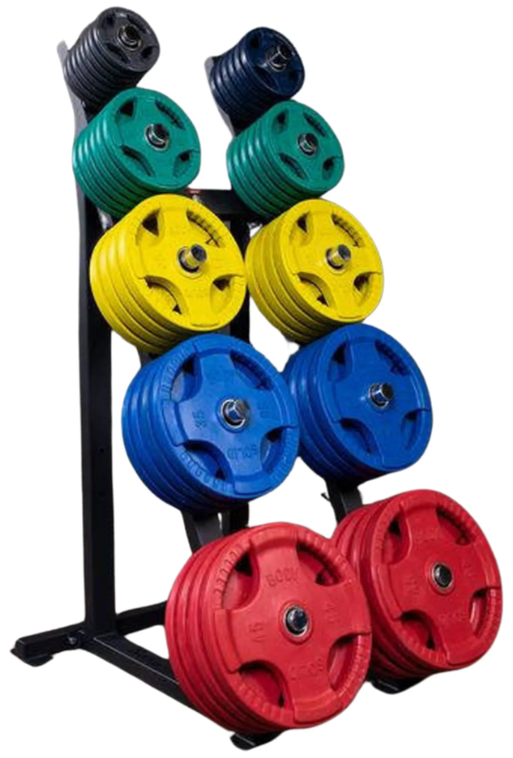 Body Solid GWT76 High Capacity Olympic Plate Rack (New) - Image 3