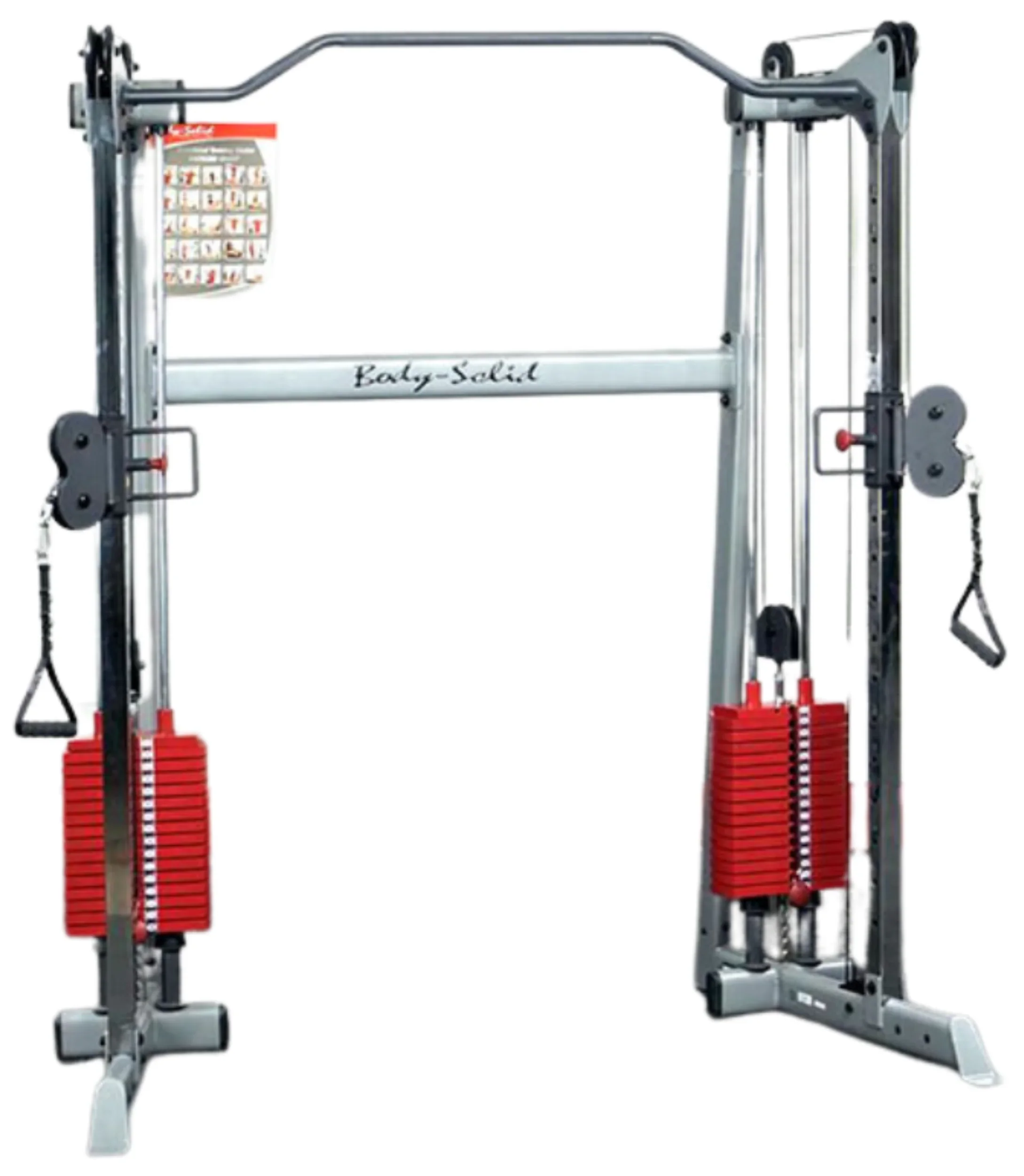 Body Solid HP150 Premium Red 150 lb Weight Stack Plate (New) - Image 7