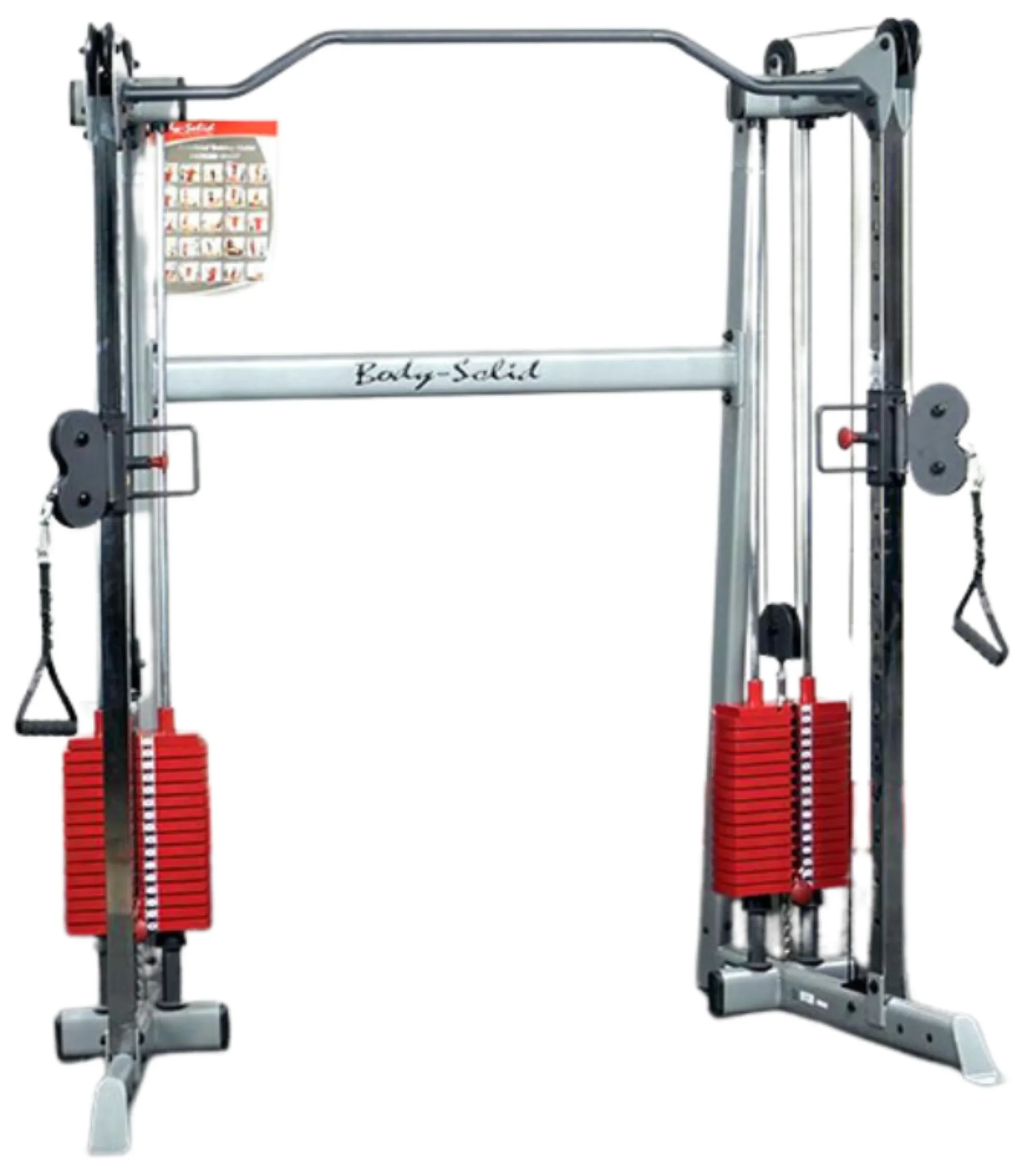 Body Solid HP50 Premium Red 50 lb Weight Stack Plate (New) - Image 7