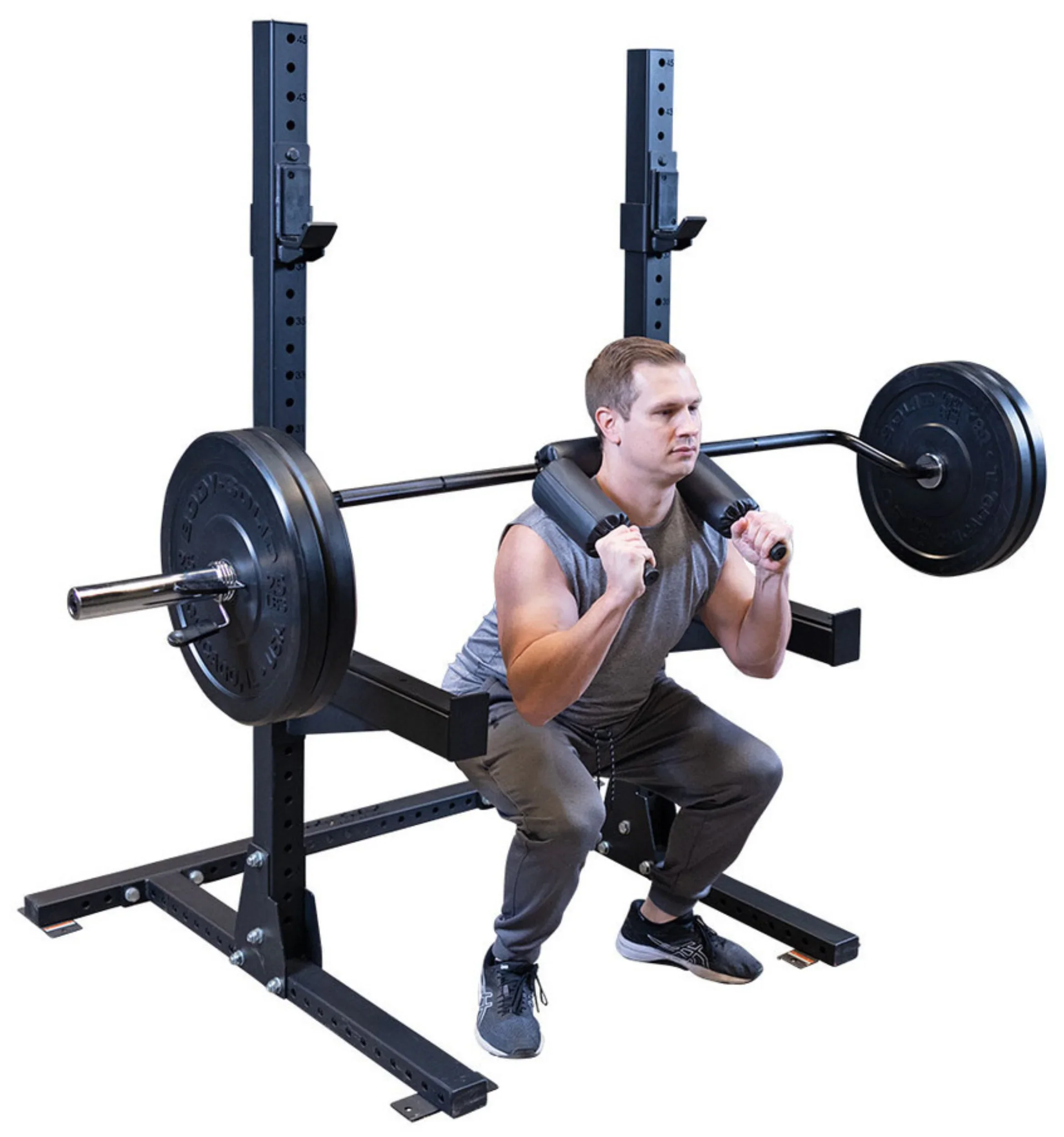 Body-Solid OBSS50B Safety Squat Bar (New) - Image 2