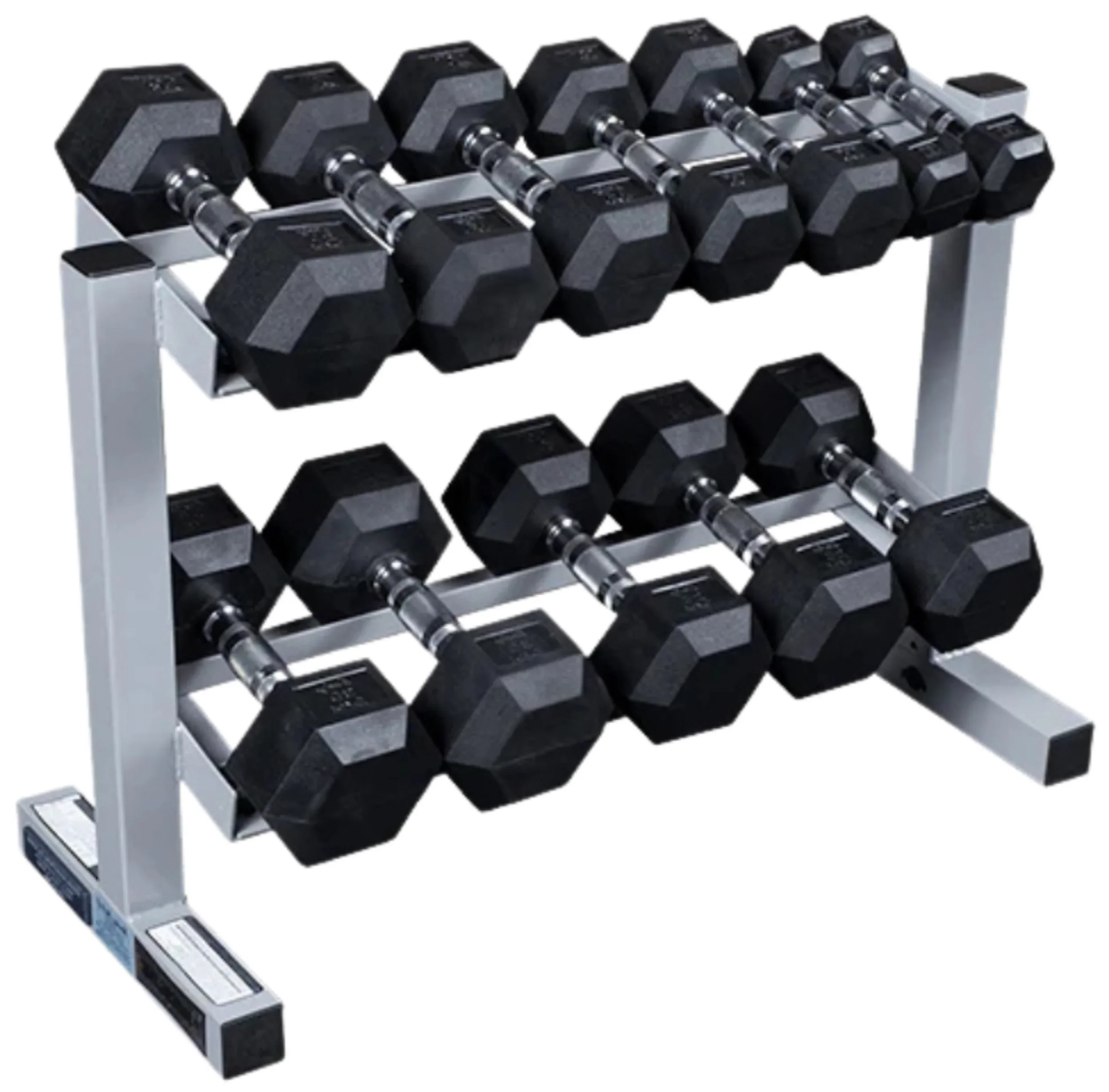 Body Solid PDR282X Powerline Dumbbell Rack (New) - Image 2