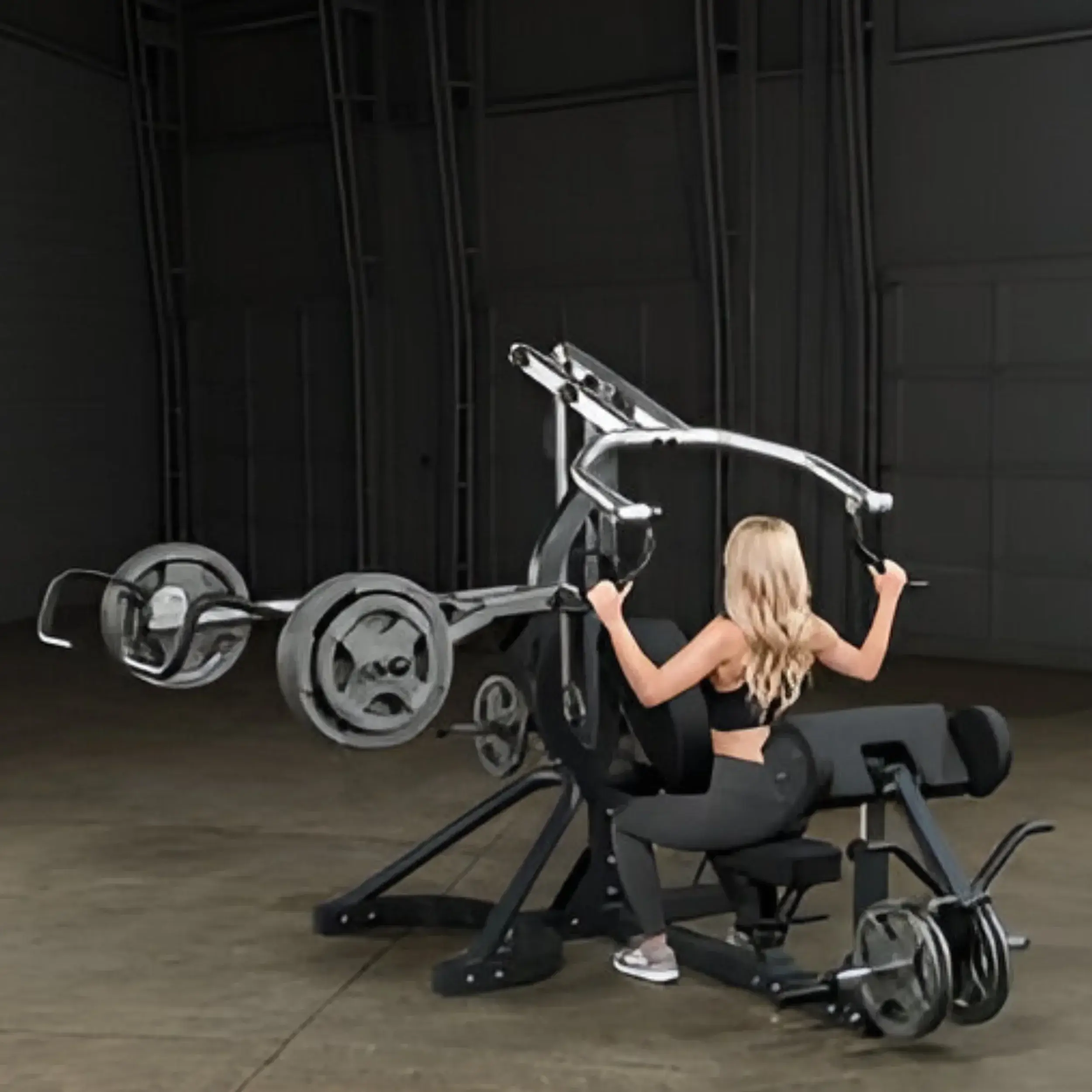 Body-Solid SBL460P4 Freeweight Leverage Gym Package (New) - Image 3