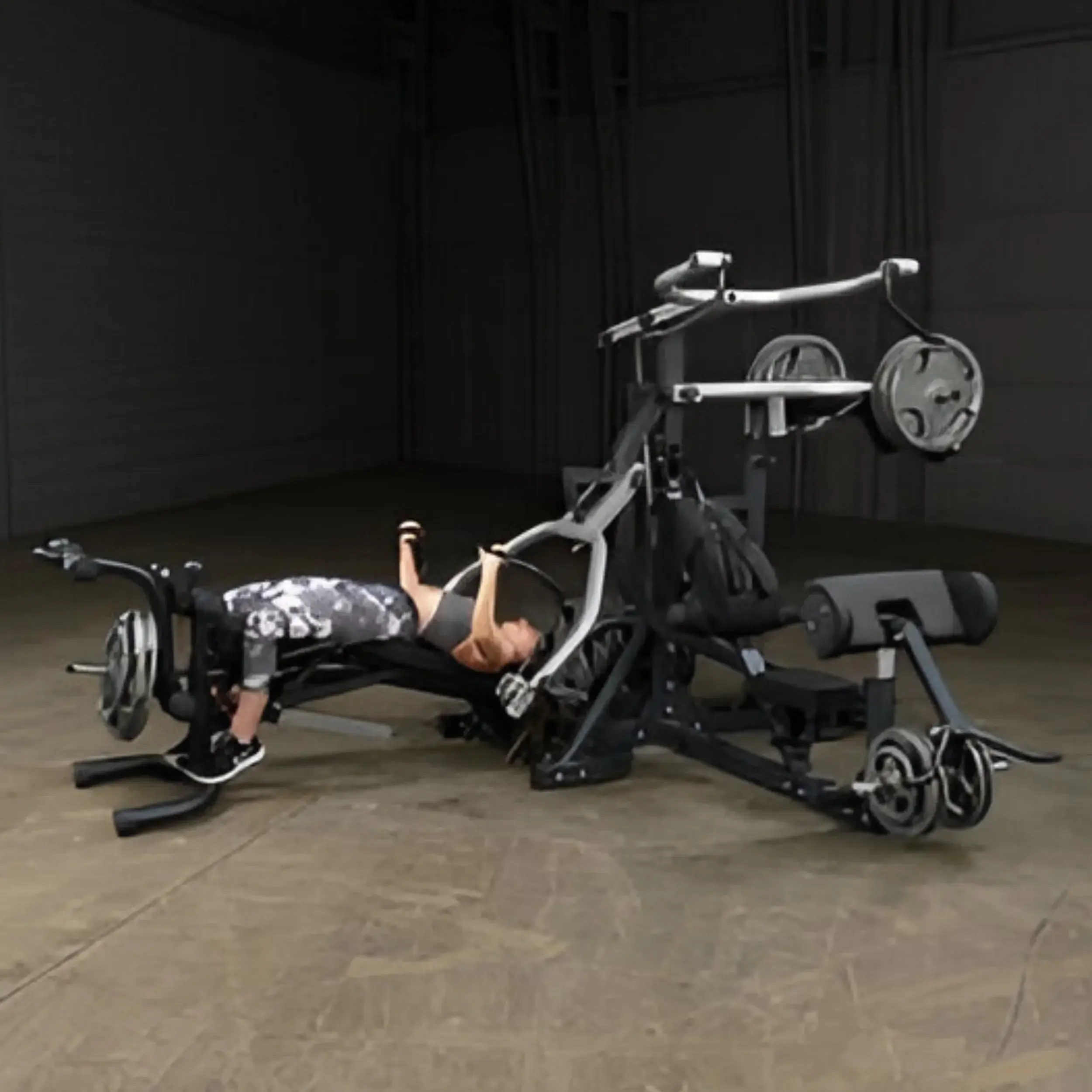 Body-Solid SBL460P4 Freeweight Leverage Gym Package (New) - Image 6