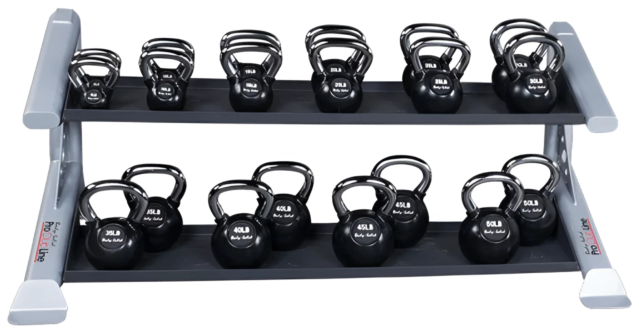 Body Solid SDKRKBR Pro Clubline Kettlebell Rack (New) - Image 3