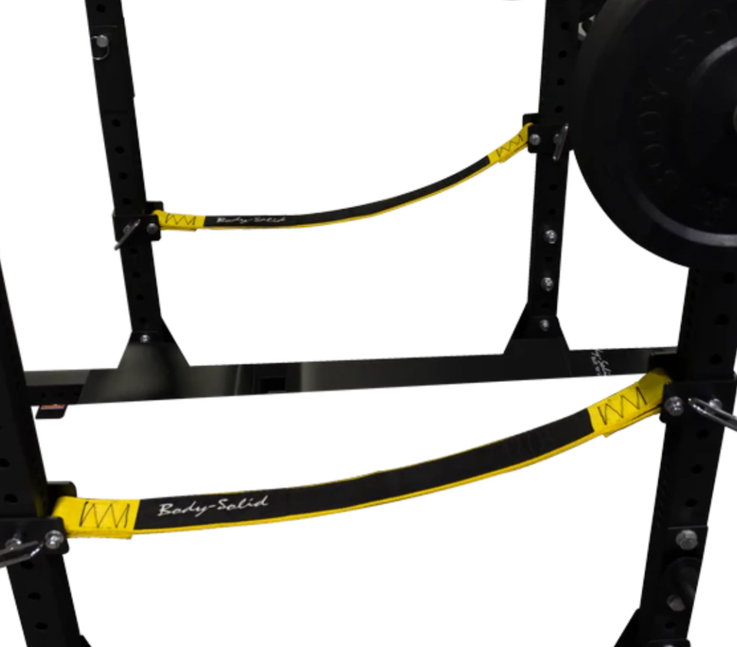 Body-Solid SPR1000SSP2 Commercial Power Rack w/Power Rack Strap Safeties + Adjustable Bench (New) - Image 4