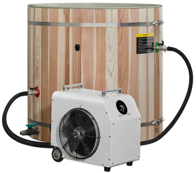 Dynamic Cold Therapy DCT-B-042-PLPC-34 PVC Barrel Cold Plunge (New) - Image 2