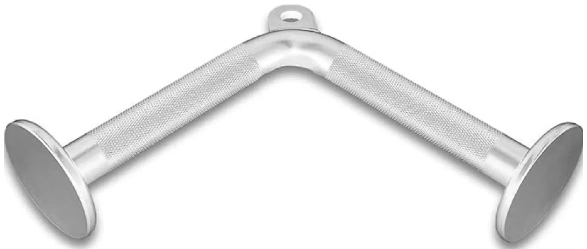 French Fitness Chrome 12" Tricep Pressdown Bar (New) - Image 3