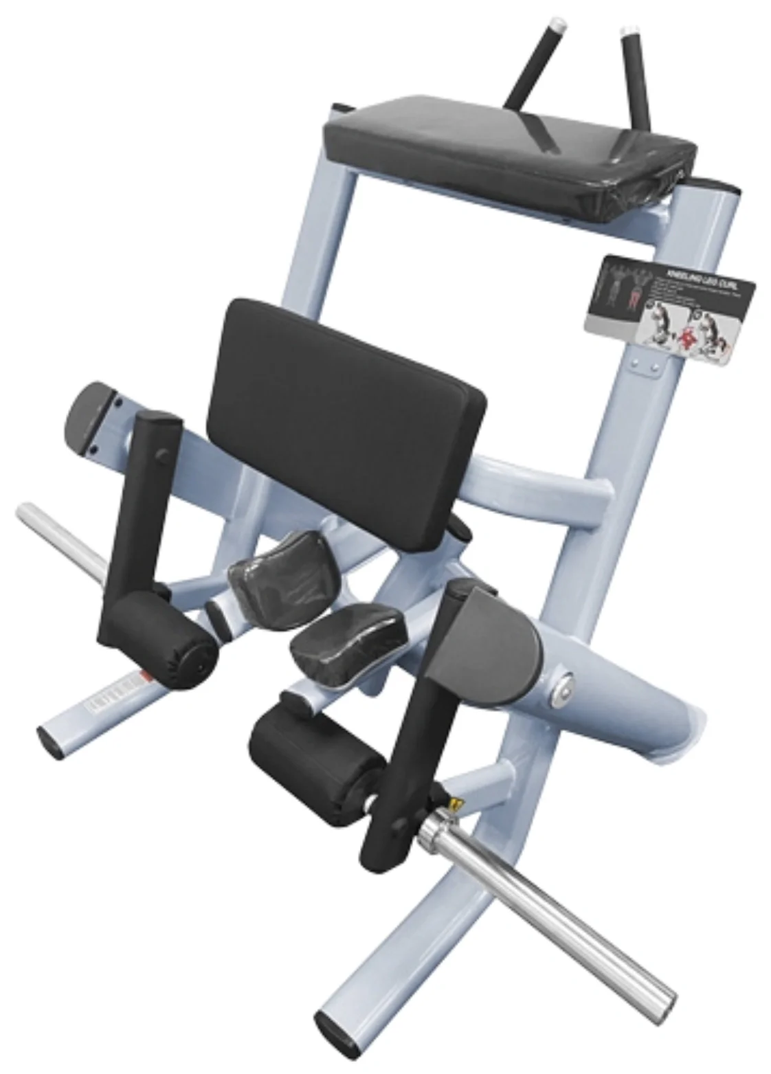 French Fitness Diablo Iso Lateral Kneeling Leg Curl Plate Loaded (New) - Image 3