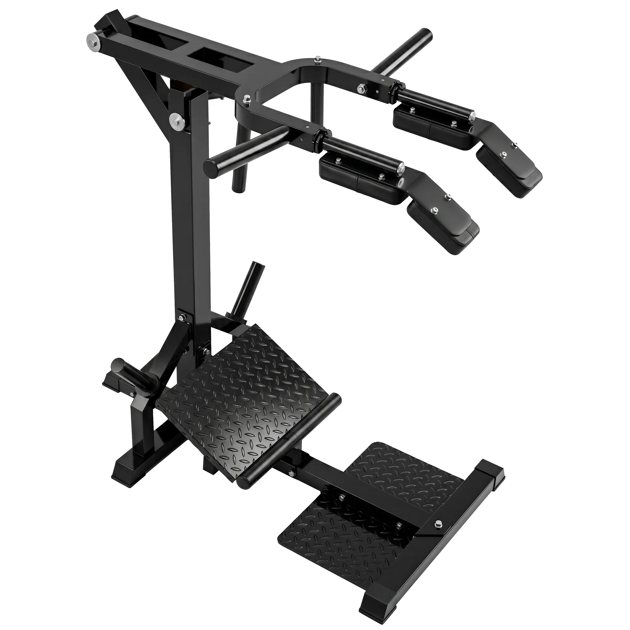 French Fitness FFB Black Leverage Squat & Calf Machine (New)