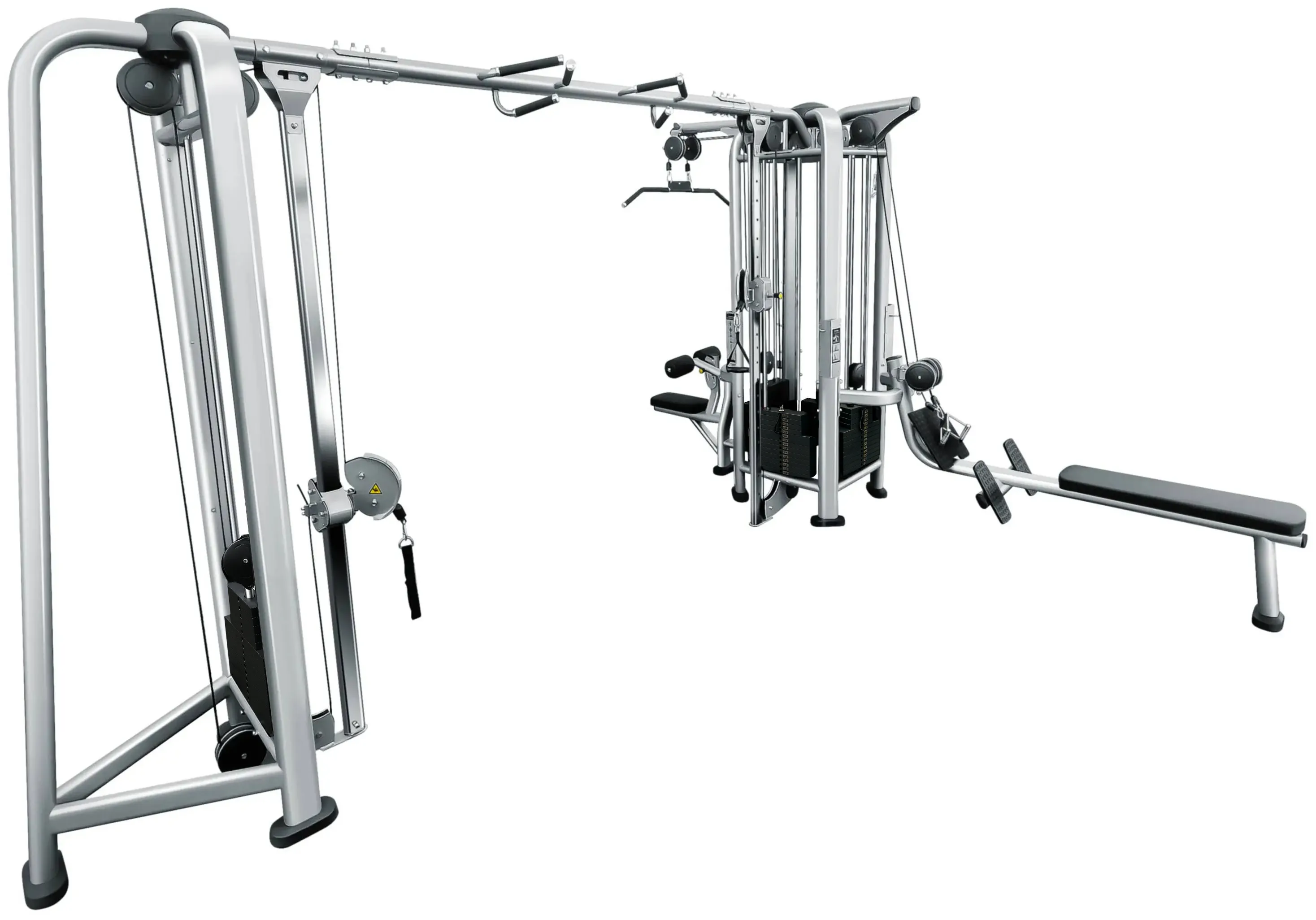 French Fitness FFS Silver 5 Stack Multi Jungle Gym (New) - Image 5