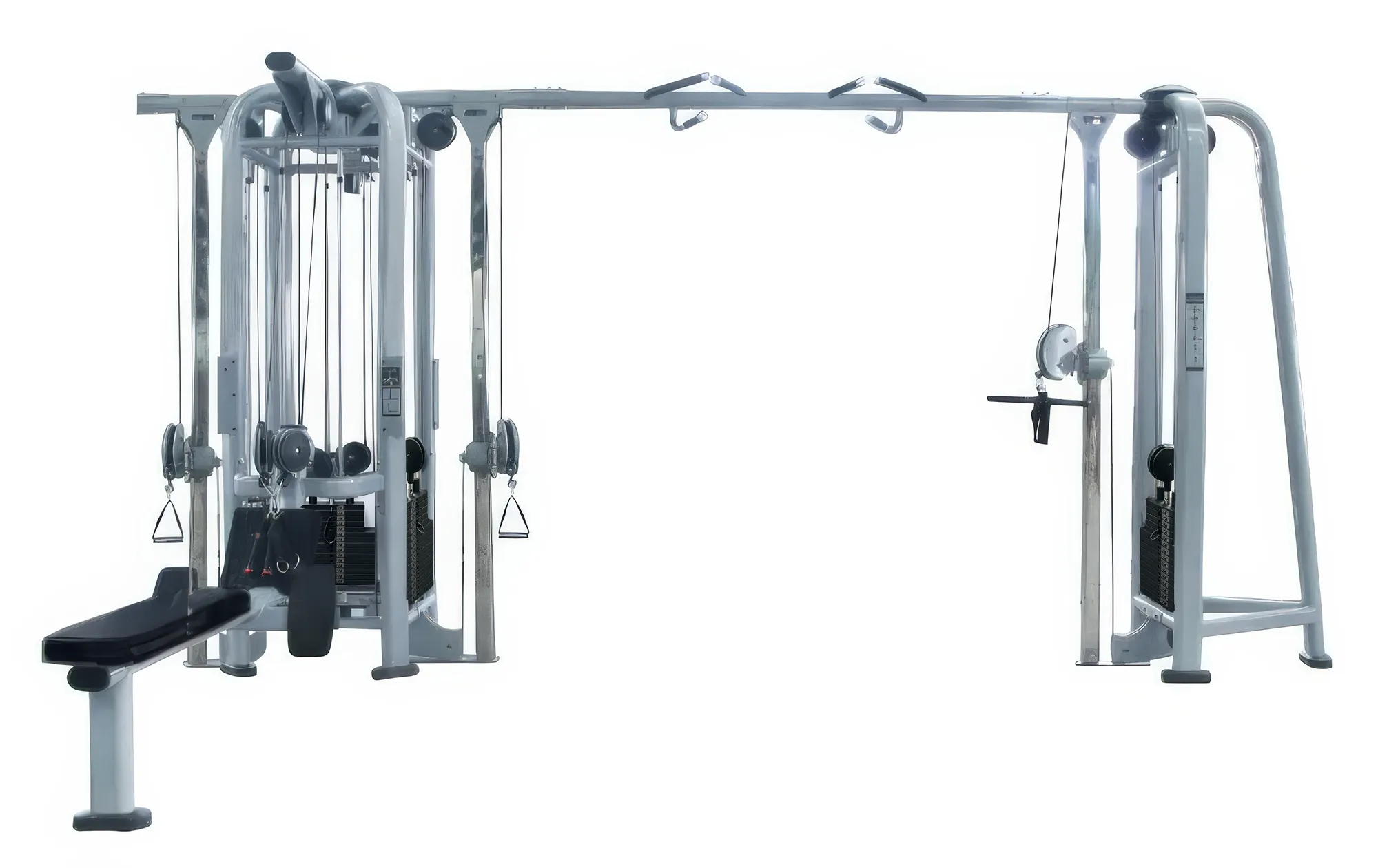French Fitness FFS Silver 5 Stack Multi Jungle Gym (New) - Image 7