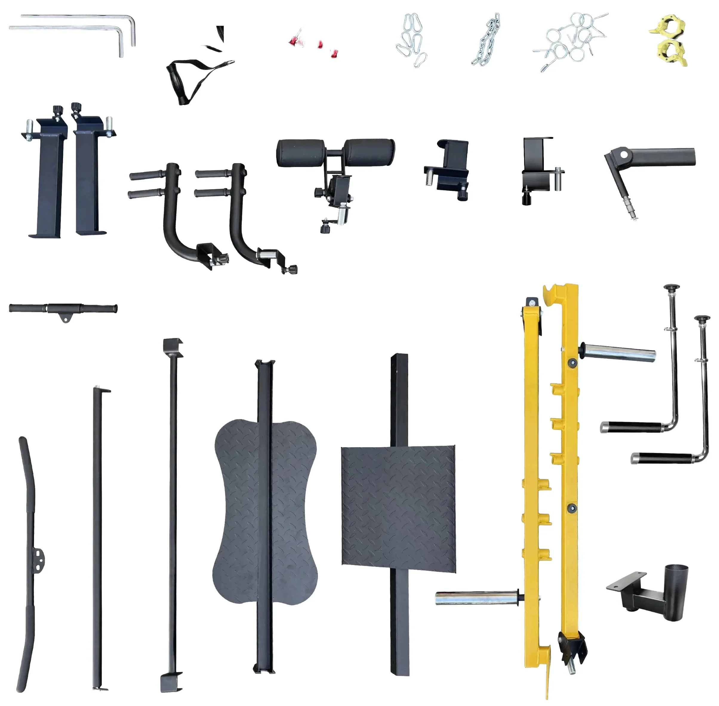 French Fitness FSR90 All-in-One Smith Machine, Functional Trainer & Squat Rack (New) - Image 10