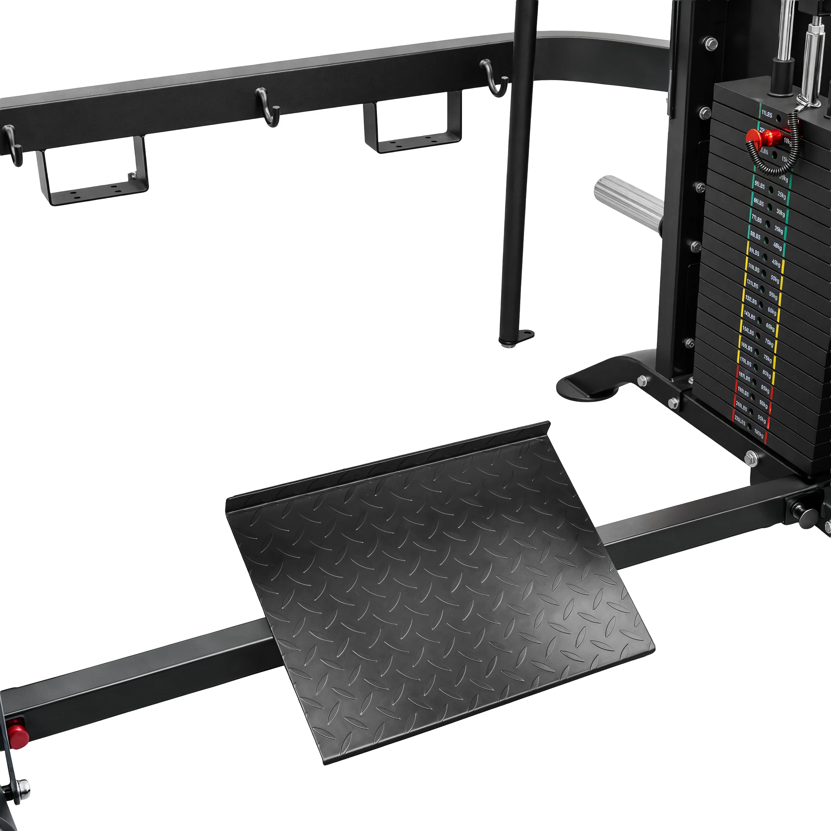 French Fitness FSR90 All-in-One Smith Machine, Functional Trainer & Squat Rack (New) - Image 17