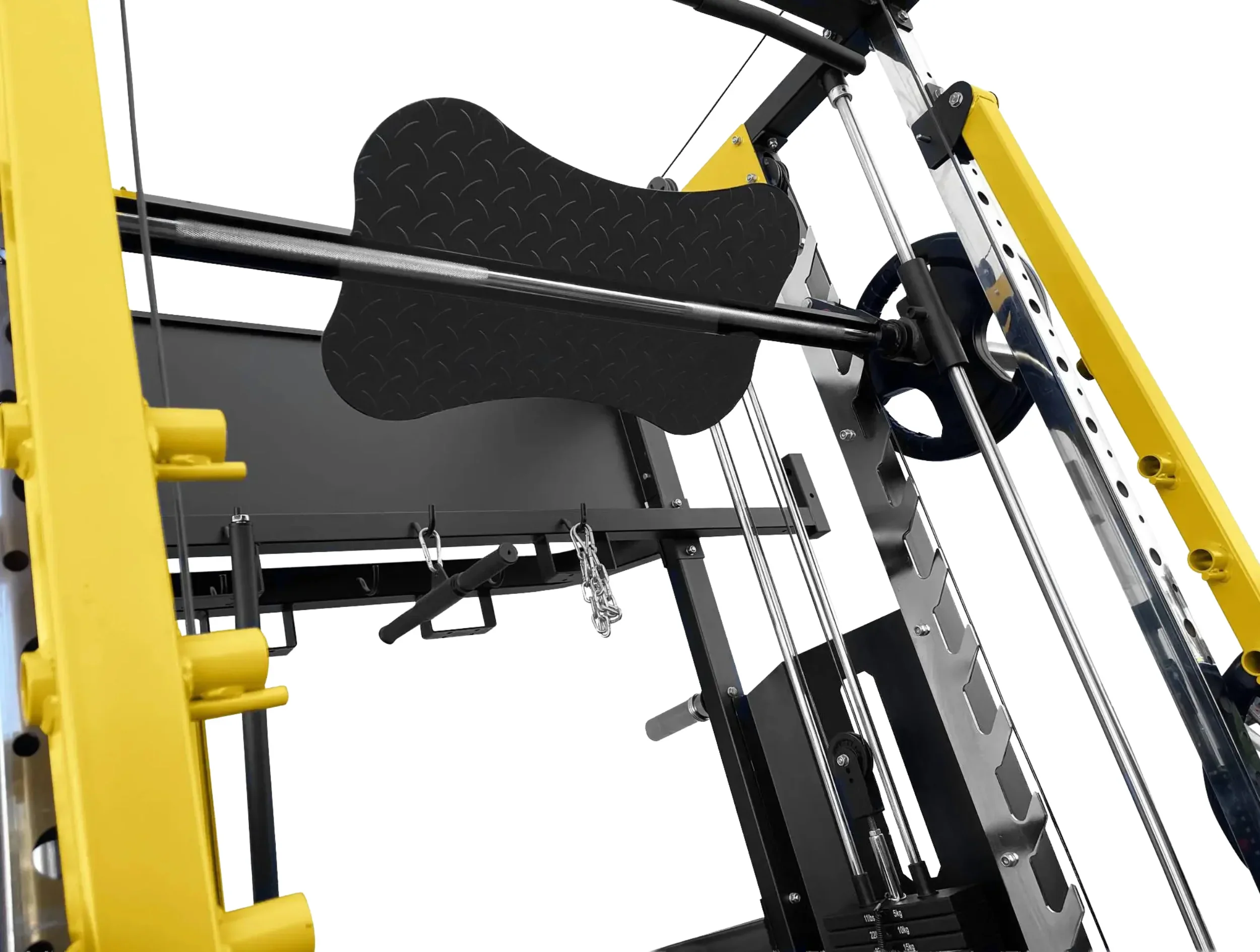 French Fitness FSR90 All-in-One Smith Machine, Functional Trainer & Squat Rack (New) - Image 9