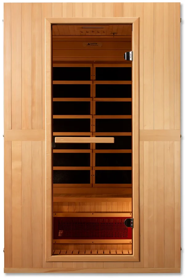GoldenDesign MX-LS2-01 Maxxus "Serenity" Dual Tech 2 Person Low EMF FAR IR Sauna (New) - Image 2