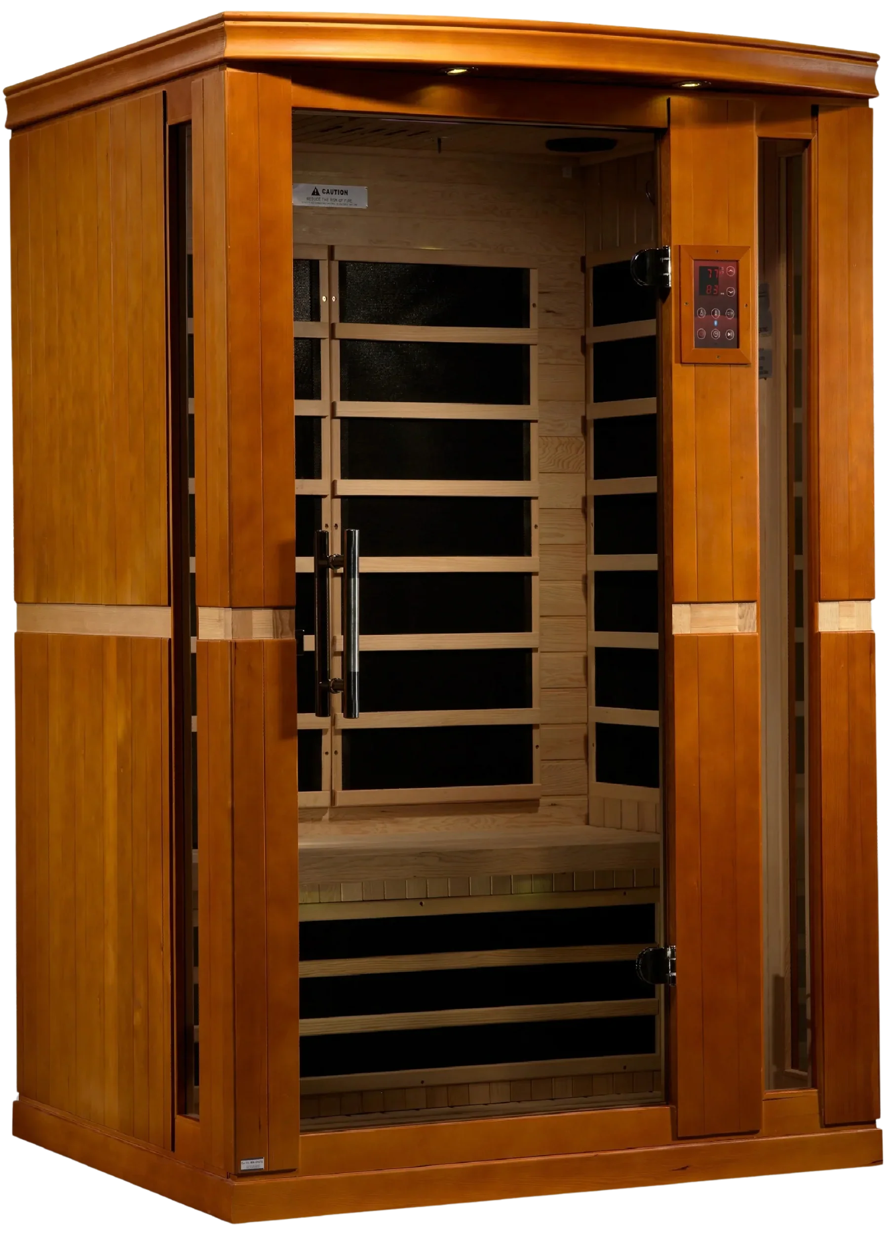 GoldenDesigns DYN-6220-01 Dynamic Low EMF Far Infrared Sauna, Vittoria Edition (New)