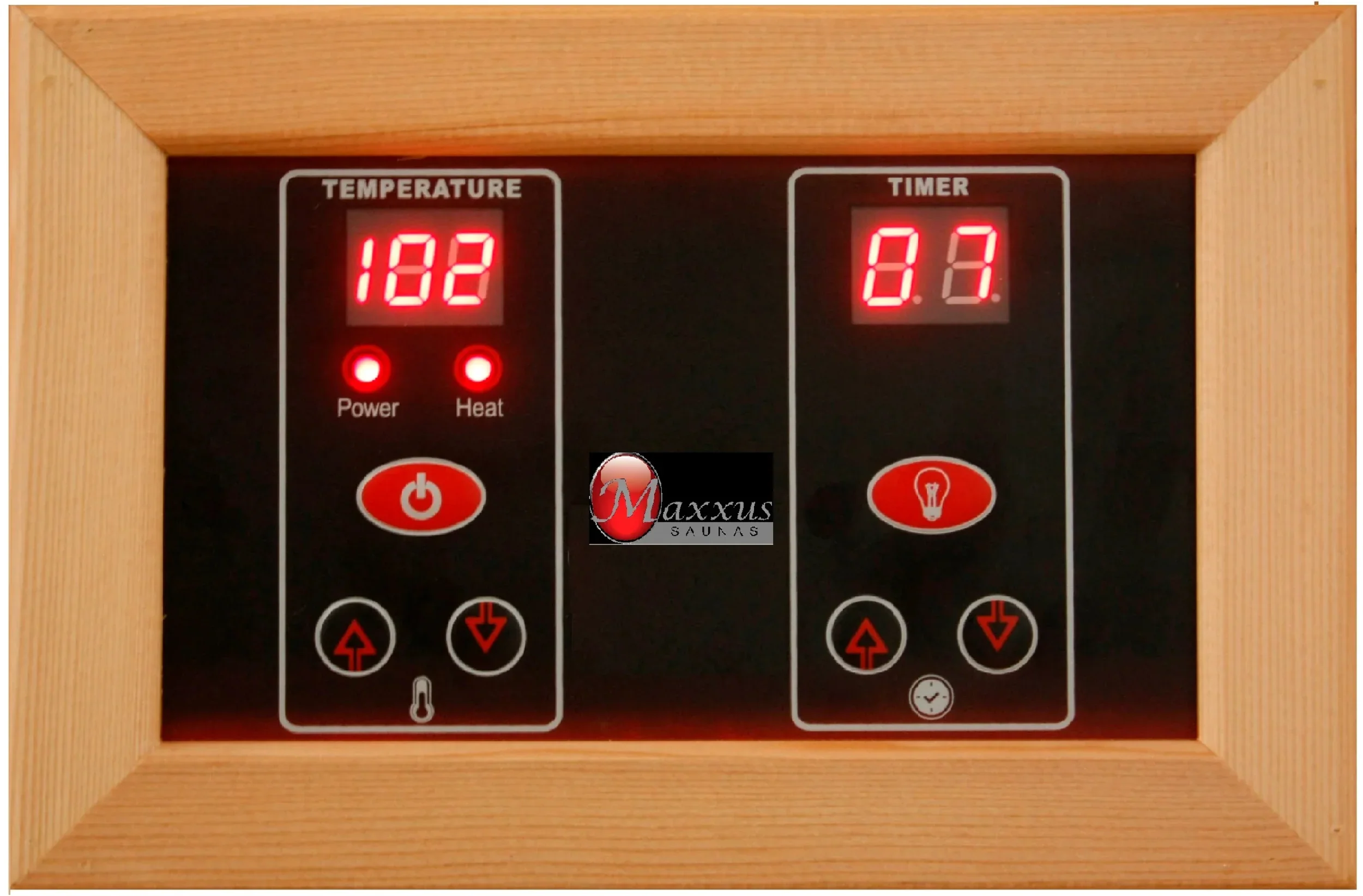 GoldenDesigns MX-J206-01 Hemlock LEMF Maxxus Far IR Sauna (New) - Image 10