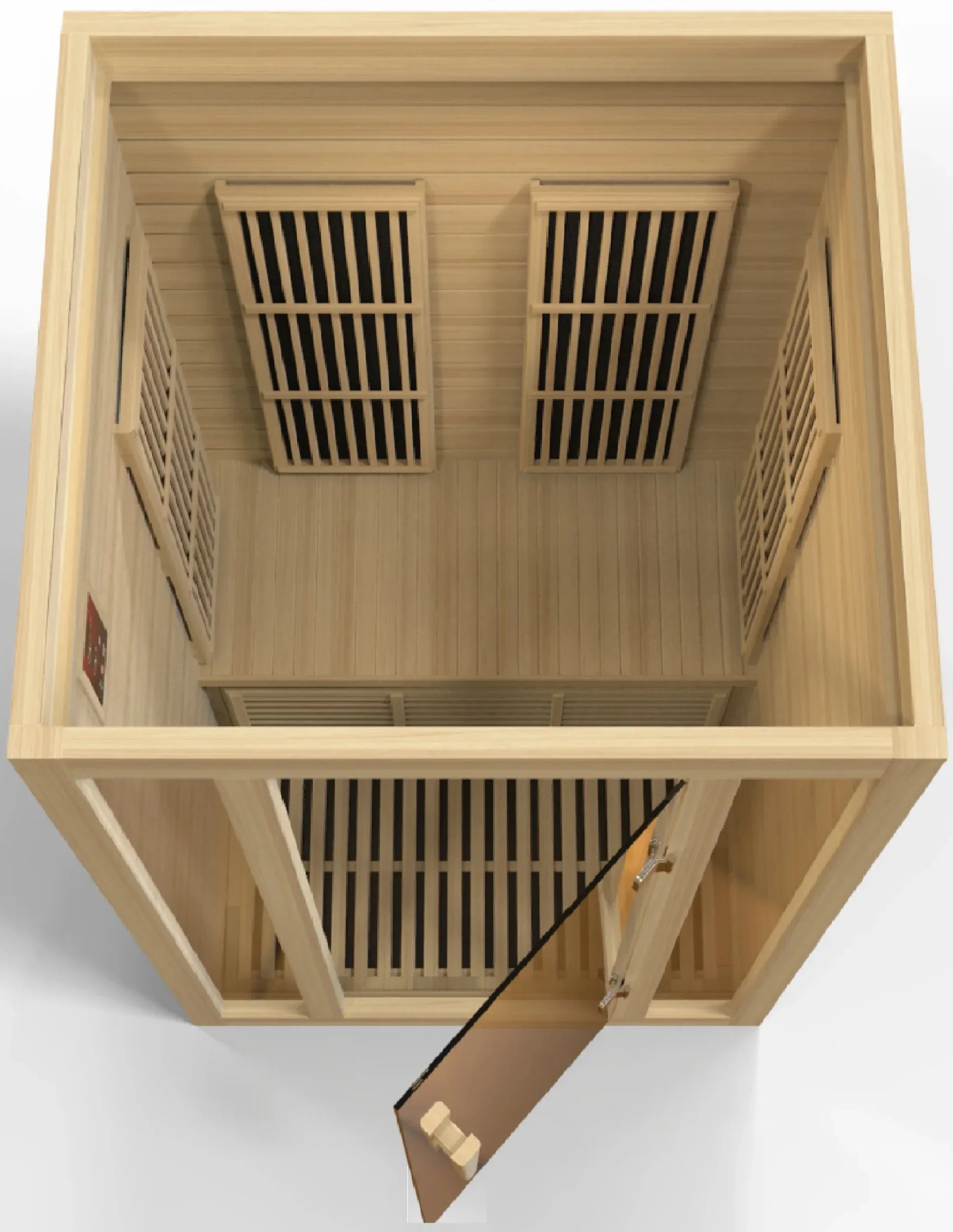GoldenDesigns MX-J206-01 Hemlock LEMF Maxxus Far IR Sauna (New) - Image 6