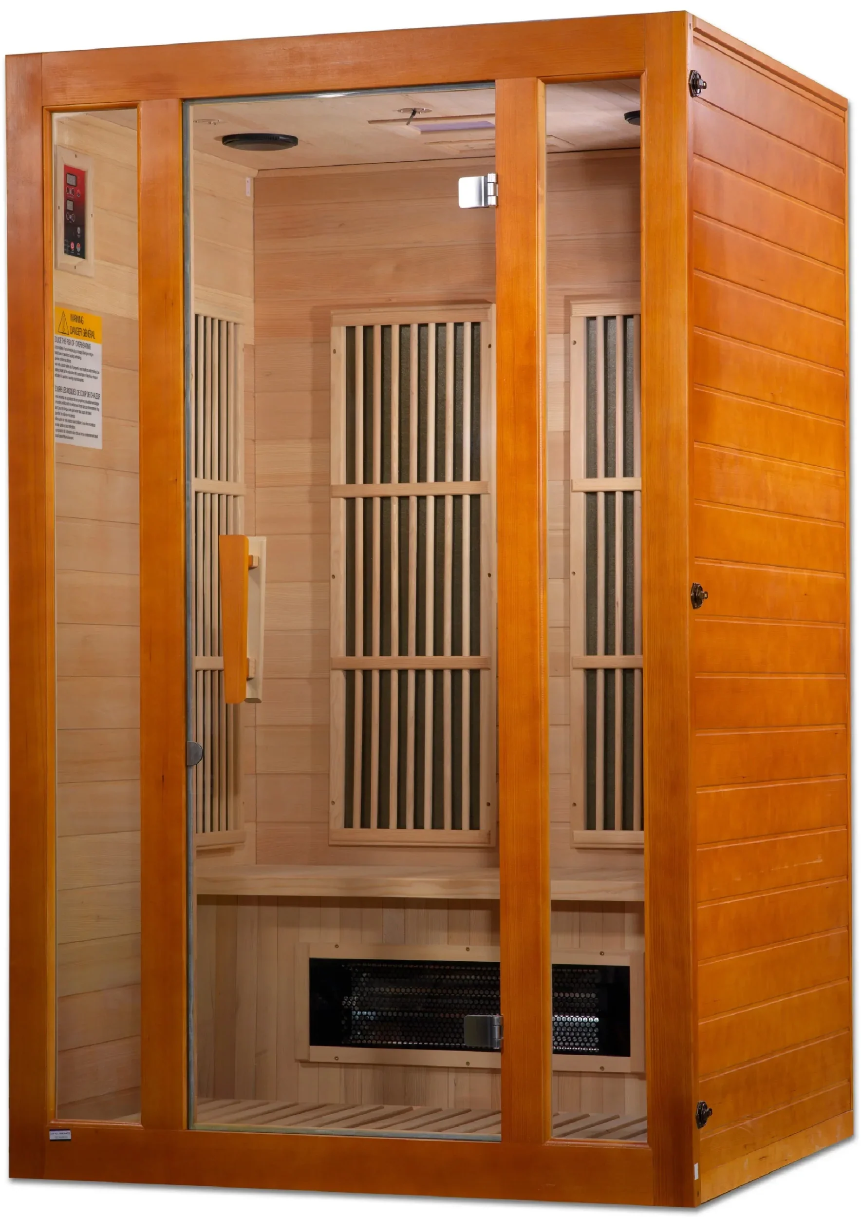 GoldenDesigns MX-J206-02S Maxxus 2-Person Low EMF FAR Infrared Sauna (New) - Image 3