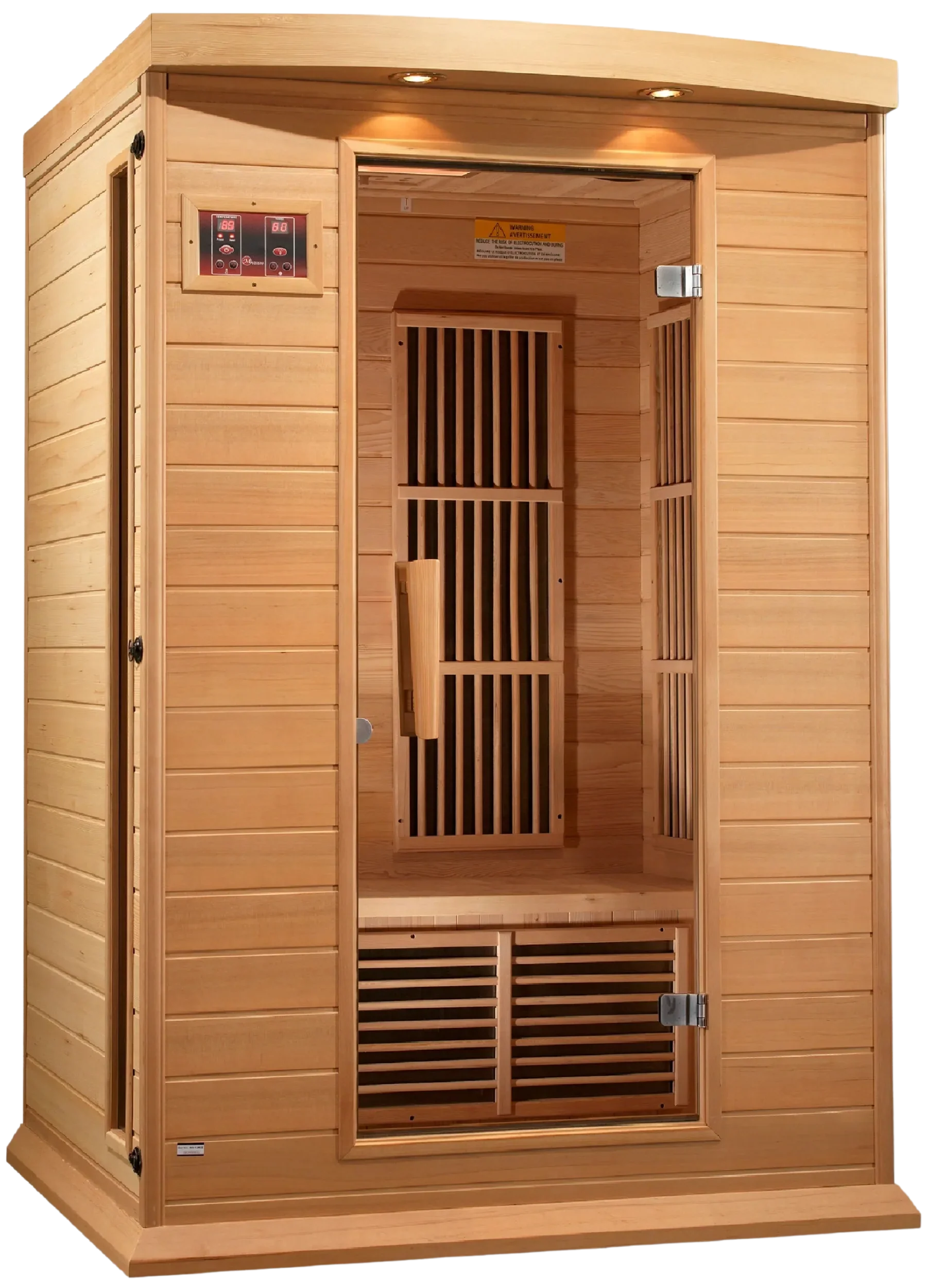 GoldenDesigns MX-K206-01 Hemlock LEMF Maxxus Far IR Sauna (New)