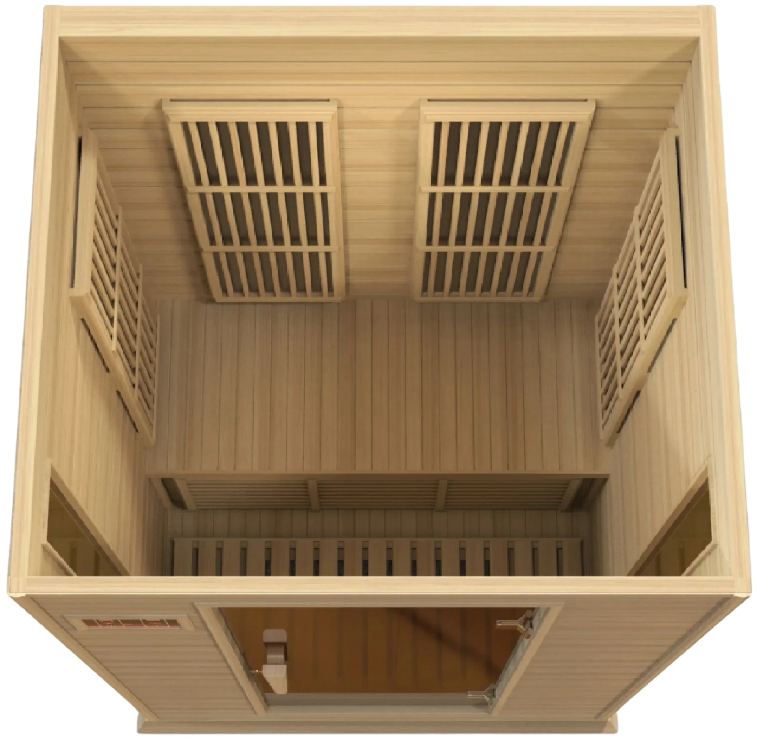GoldenDesigns MX-K206-01 Hemlock LEMF Maxxus Far IR Sauna (New) - Image 7