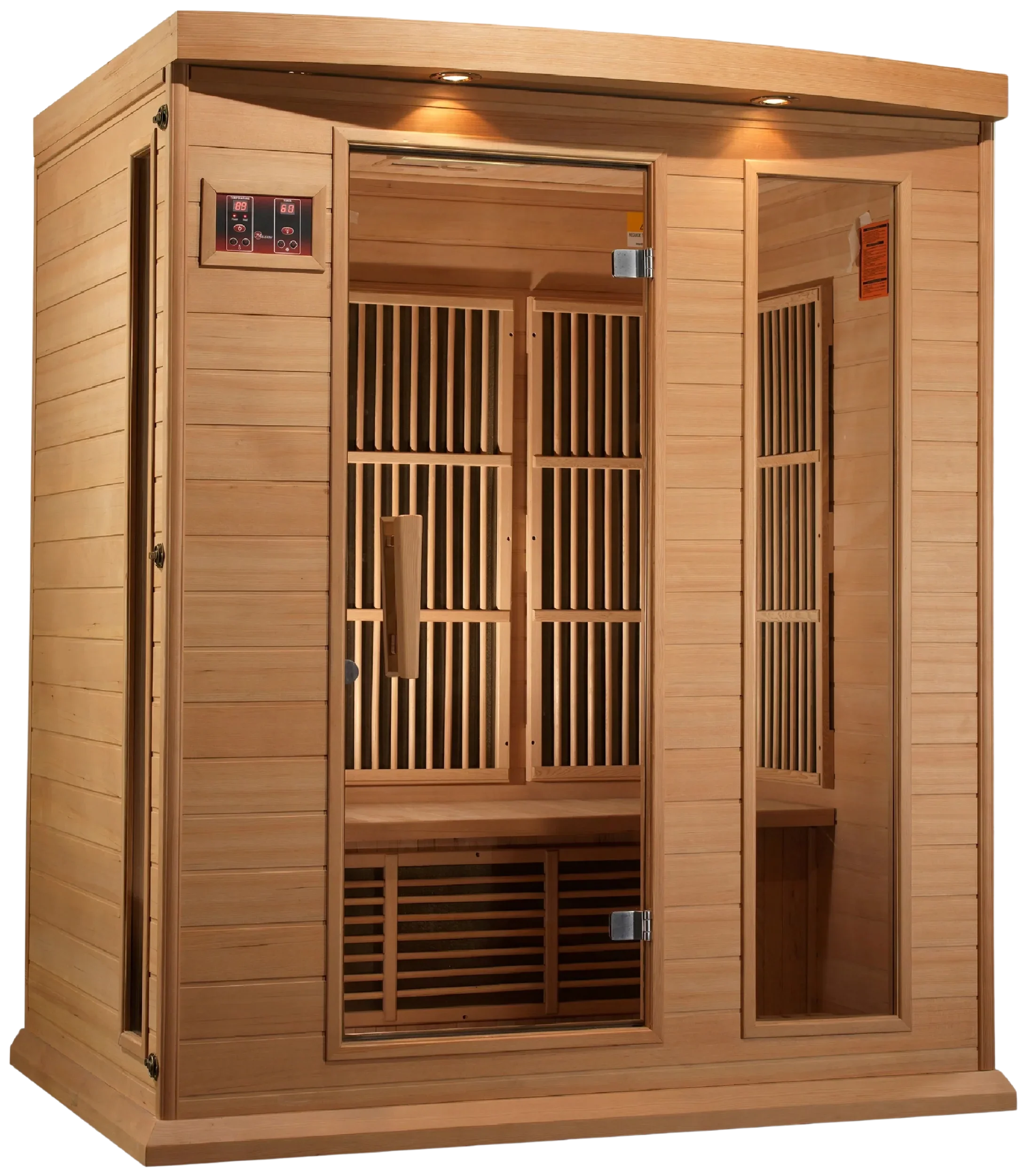 GoldenDesigns MX-K306-01 Hemlock LEMF Maxxus Far IR Sauna (New)