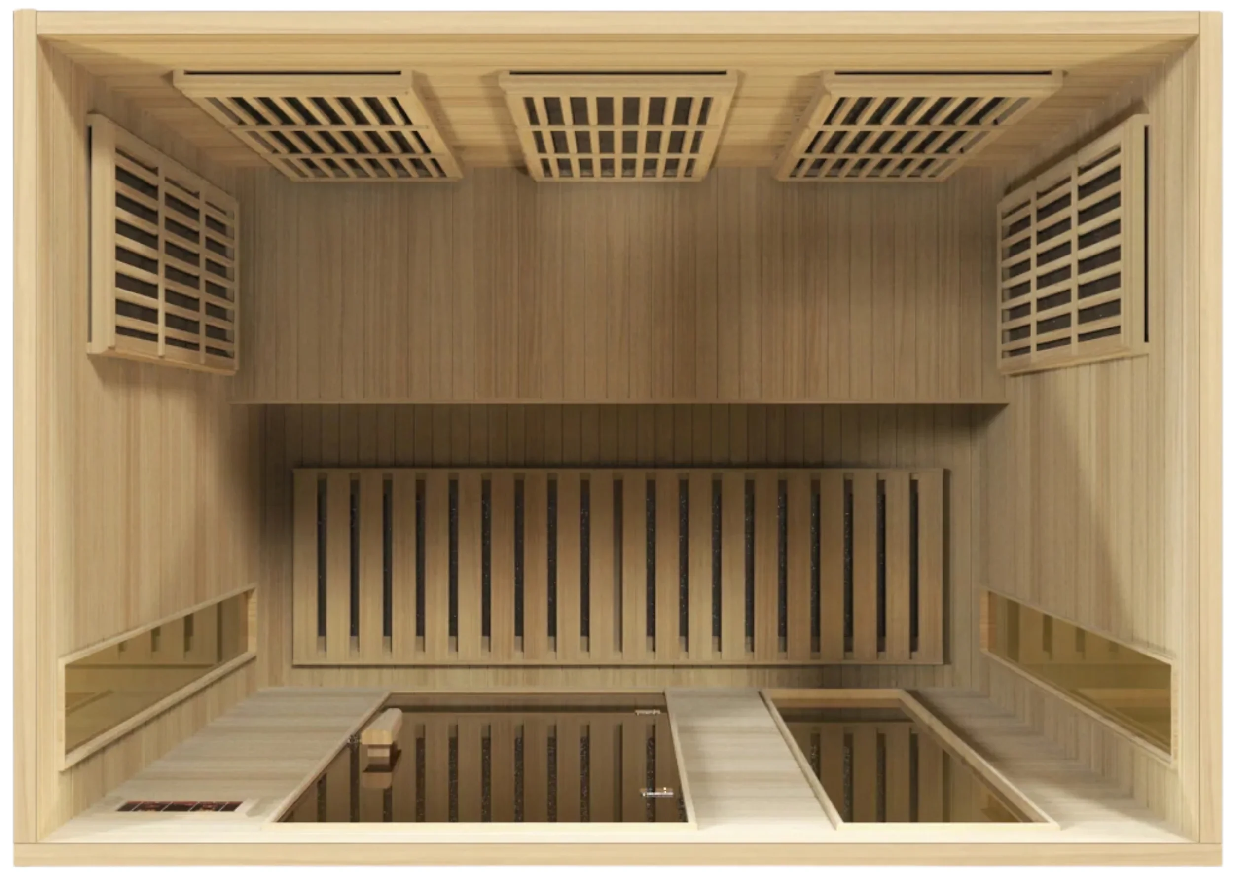 GoldenDesigns MX-K306-01 Hemlock LEMF Maxxus Far IR Sauna (New) - Image 6