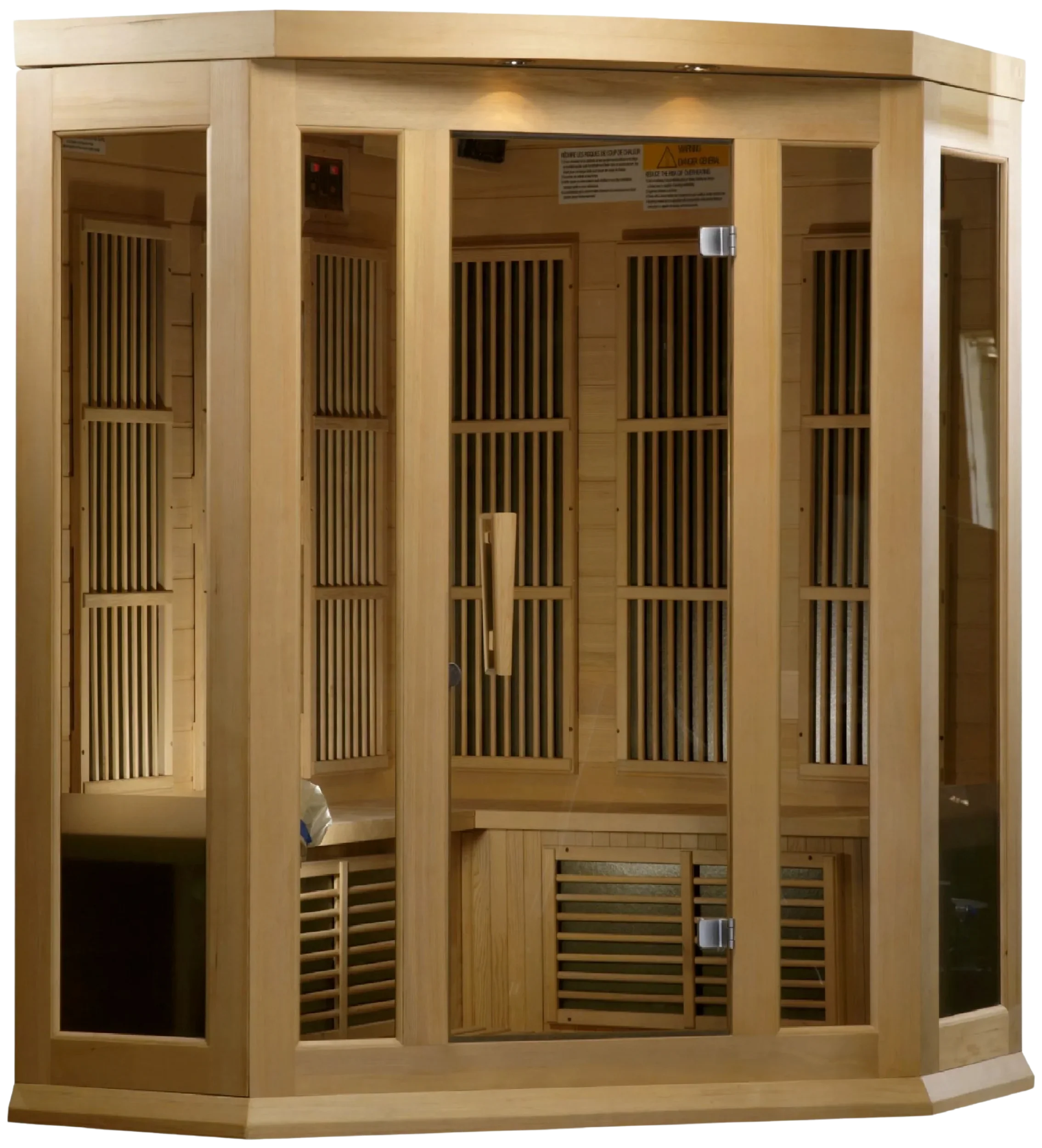 GoldenDesigns MX-K356-01 Hemlock LEMF Maxxus Far IR Sauna (New)