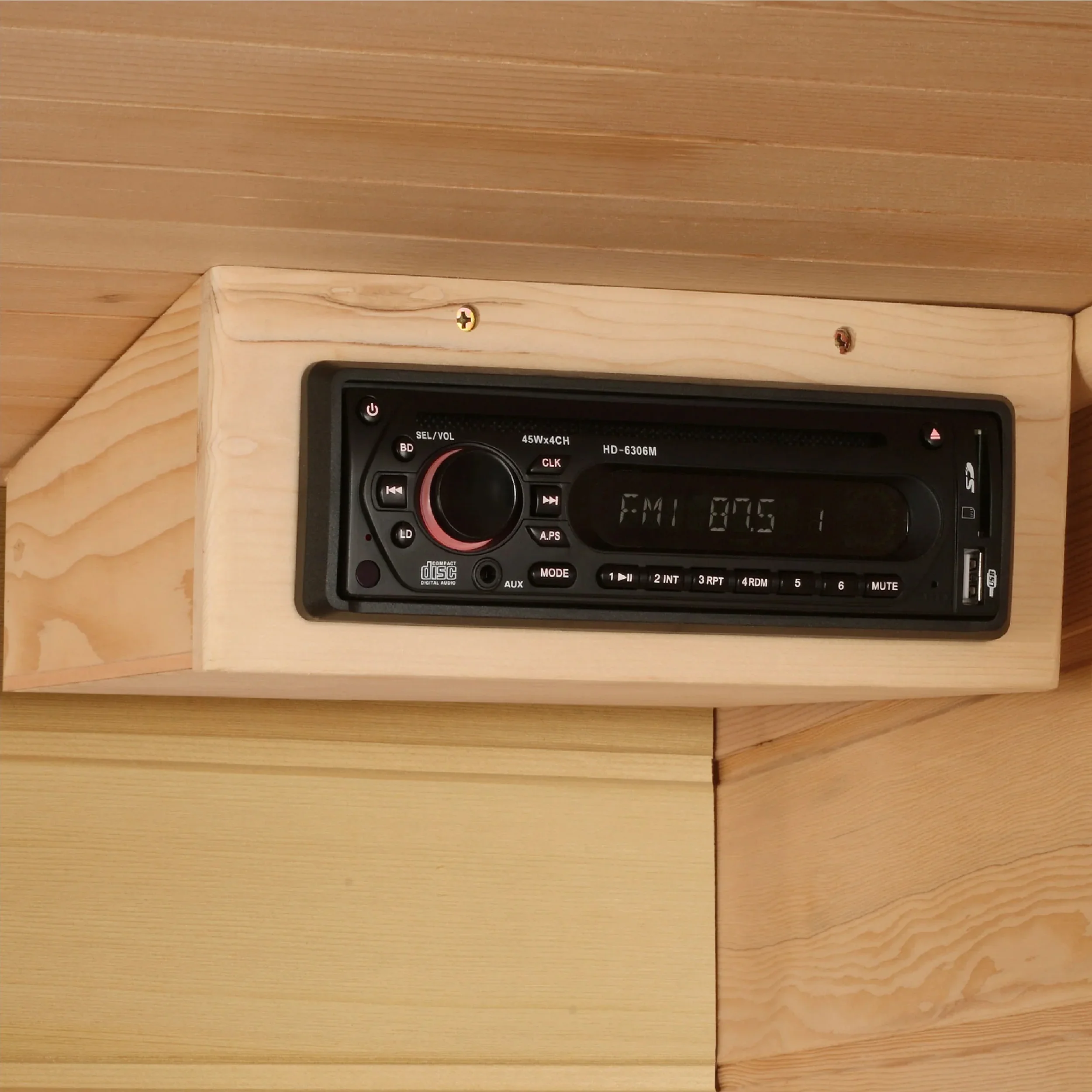 GoldenDesigns MX-K356-01 Red Cedar LEMF Maxxus Far IR Sauna (New) - Image 10