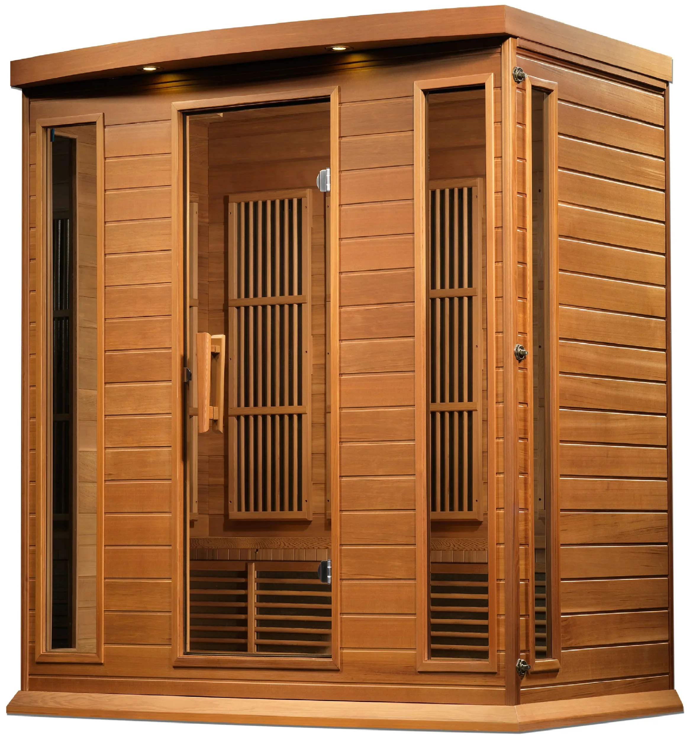 GoldenDesigns MX-K406-01-ZF CED Maxxus 4 Person Near Zero EMF FAR Infrared Sauna (New) - Image 3