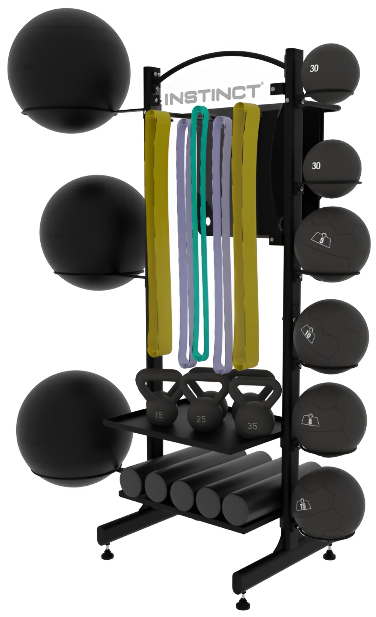 Nautilus Instinct Accessory Rack 9NN-R8015-60AAS (New) - Image 6