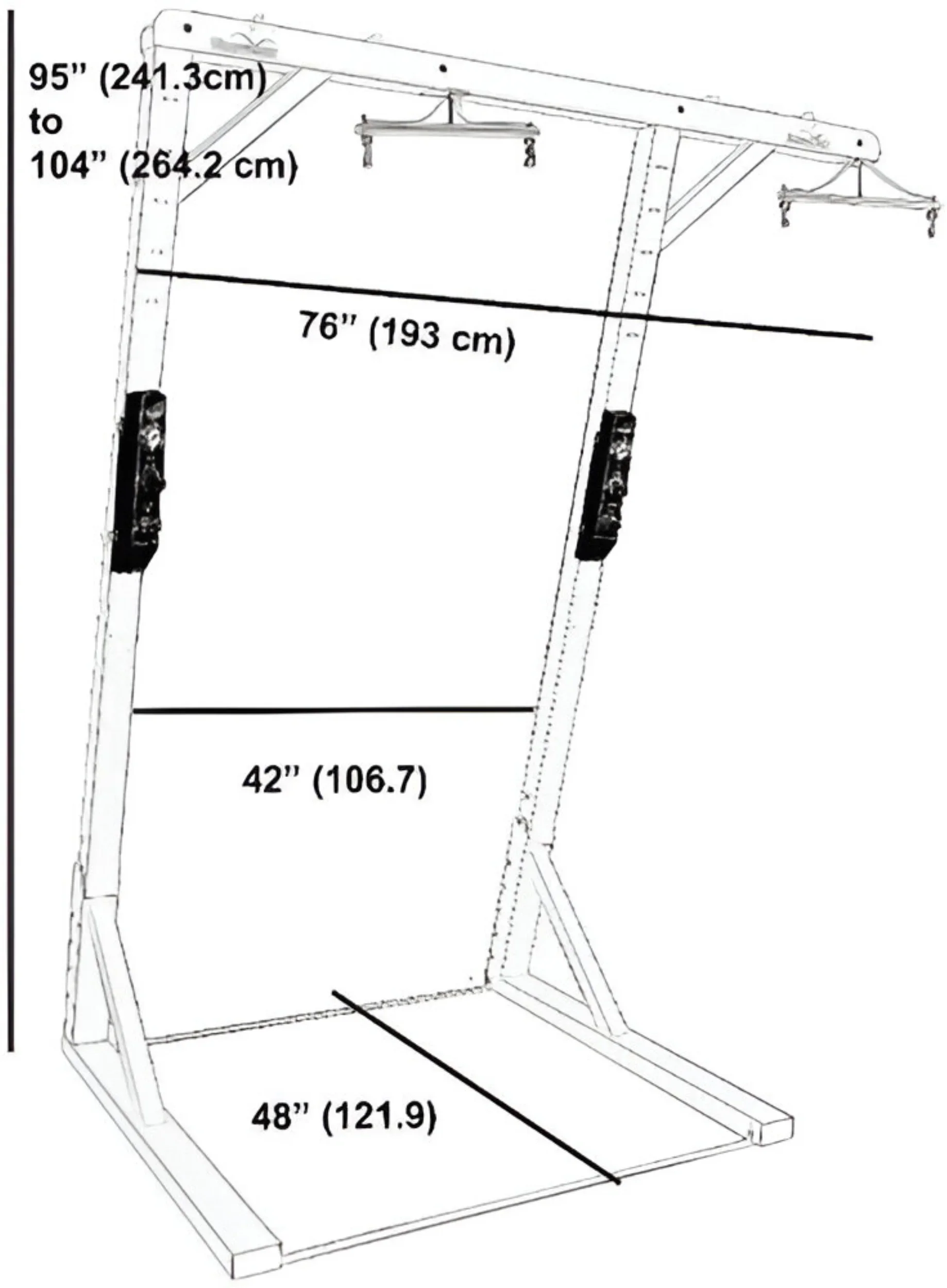 PneuWeight Double Unweighting Exercise System (Remanufactured) - Image 3