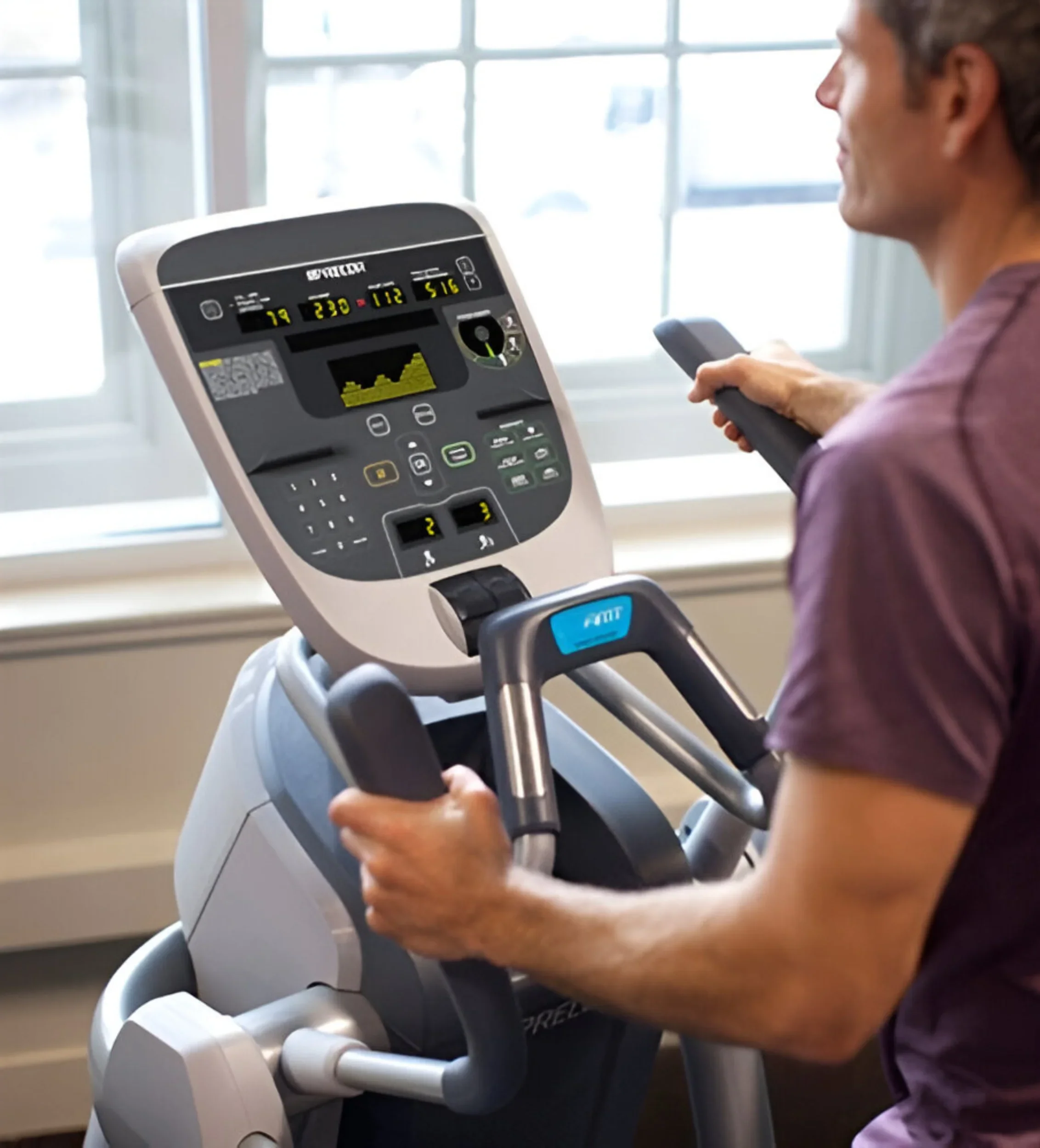 Precor AMT 835 with Open Stride w/P30 Console (Remanufactured) - Image 4