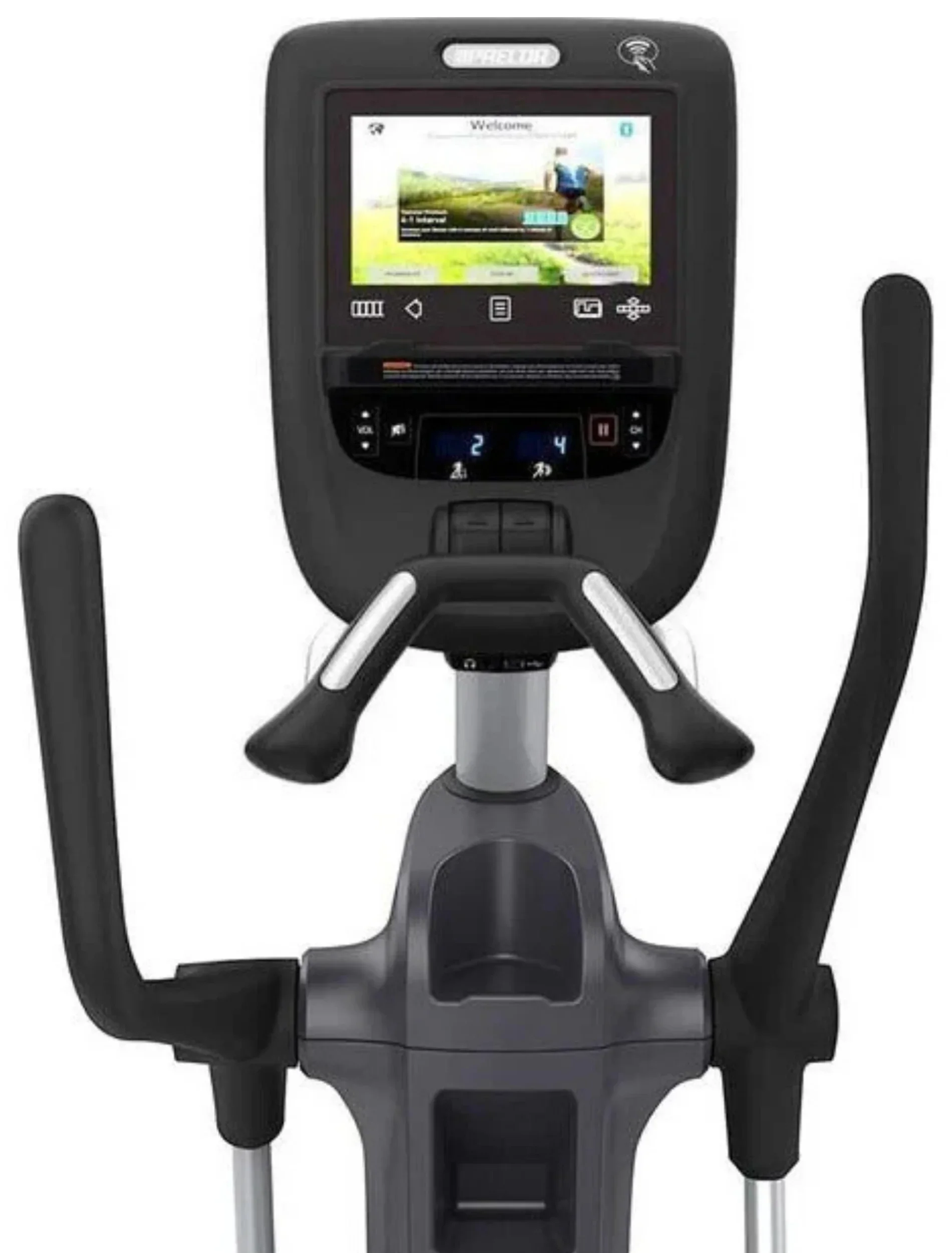 Precor EFX 863 Elliptical w/Converging Crossramp + p62 Console (Remanufactured) - Image 3