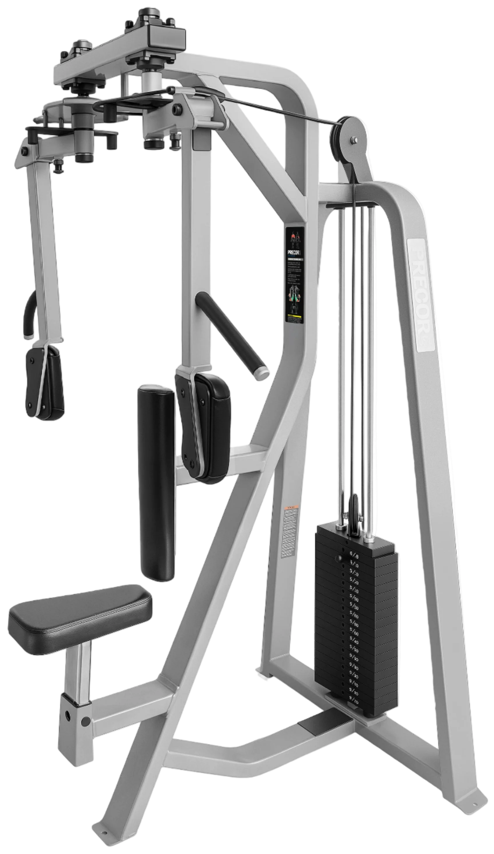 Precor Icarian Vertical Pec Deck 405 (Remanufactured)